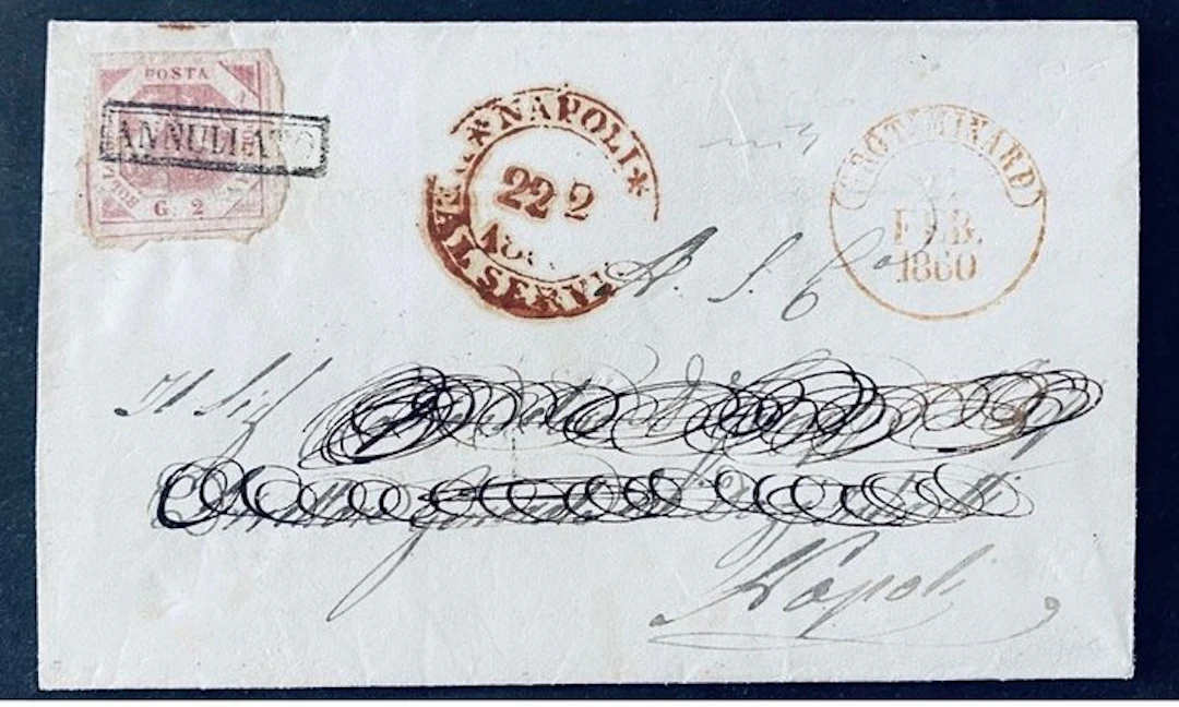 Italian Ancient States - Naples 1858/1862 - 2 hassles...