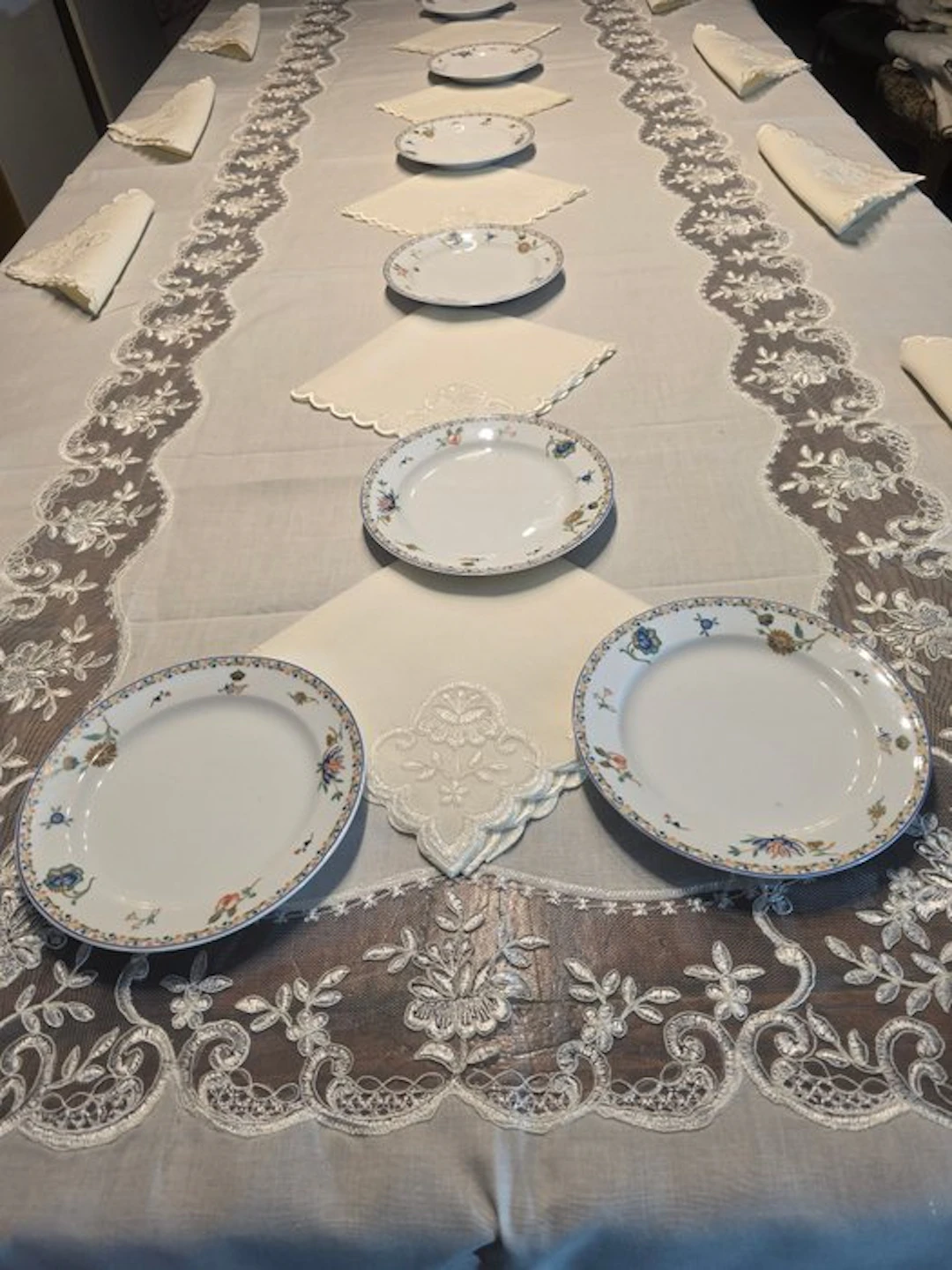 Tablecloth (15) - 360 cm - 170 cm - Large tablecloth