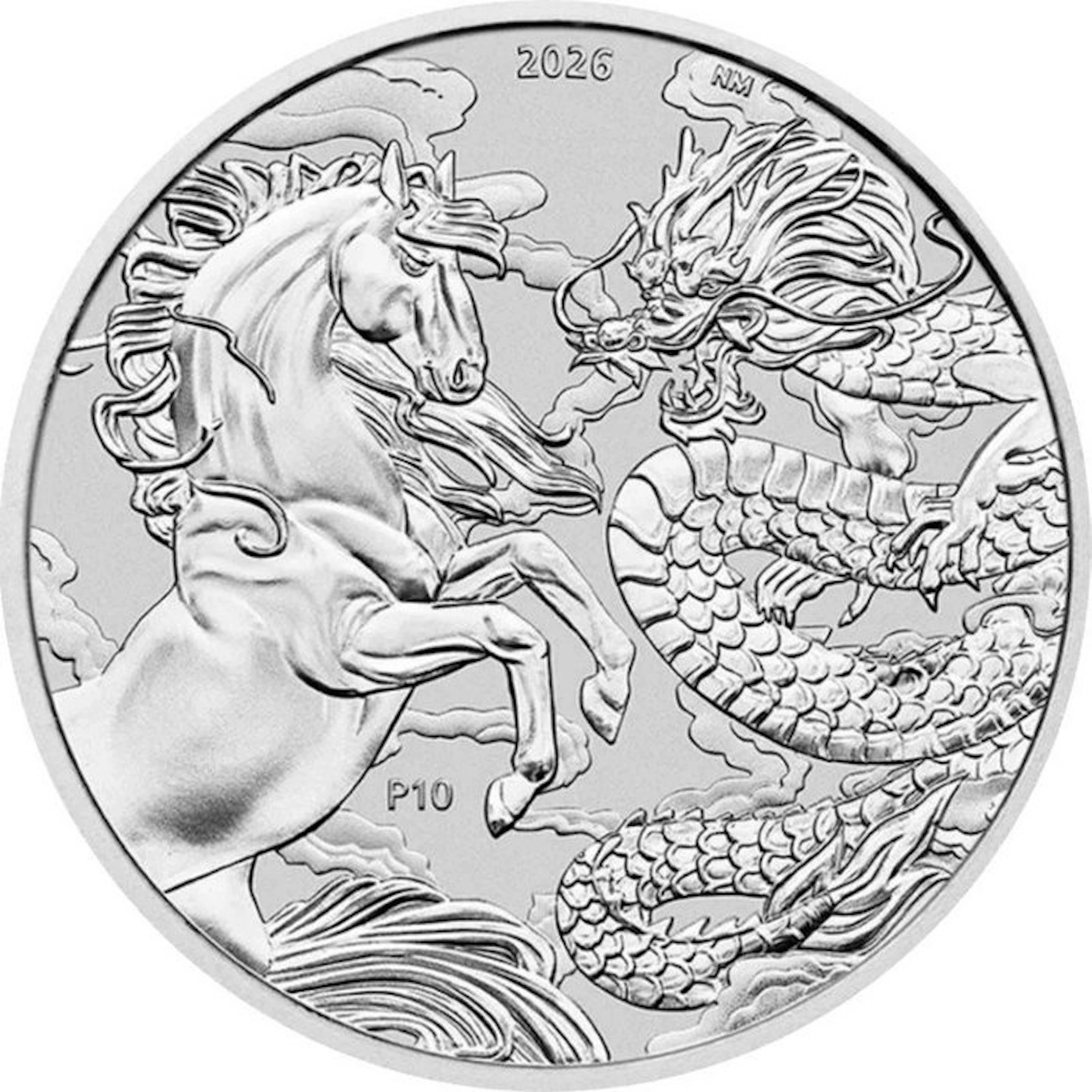 1 Troy Ounce - Silver .999 - Myths and Legends 2026...