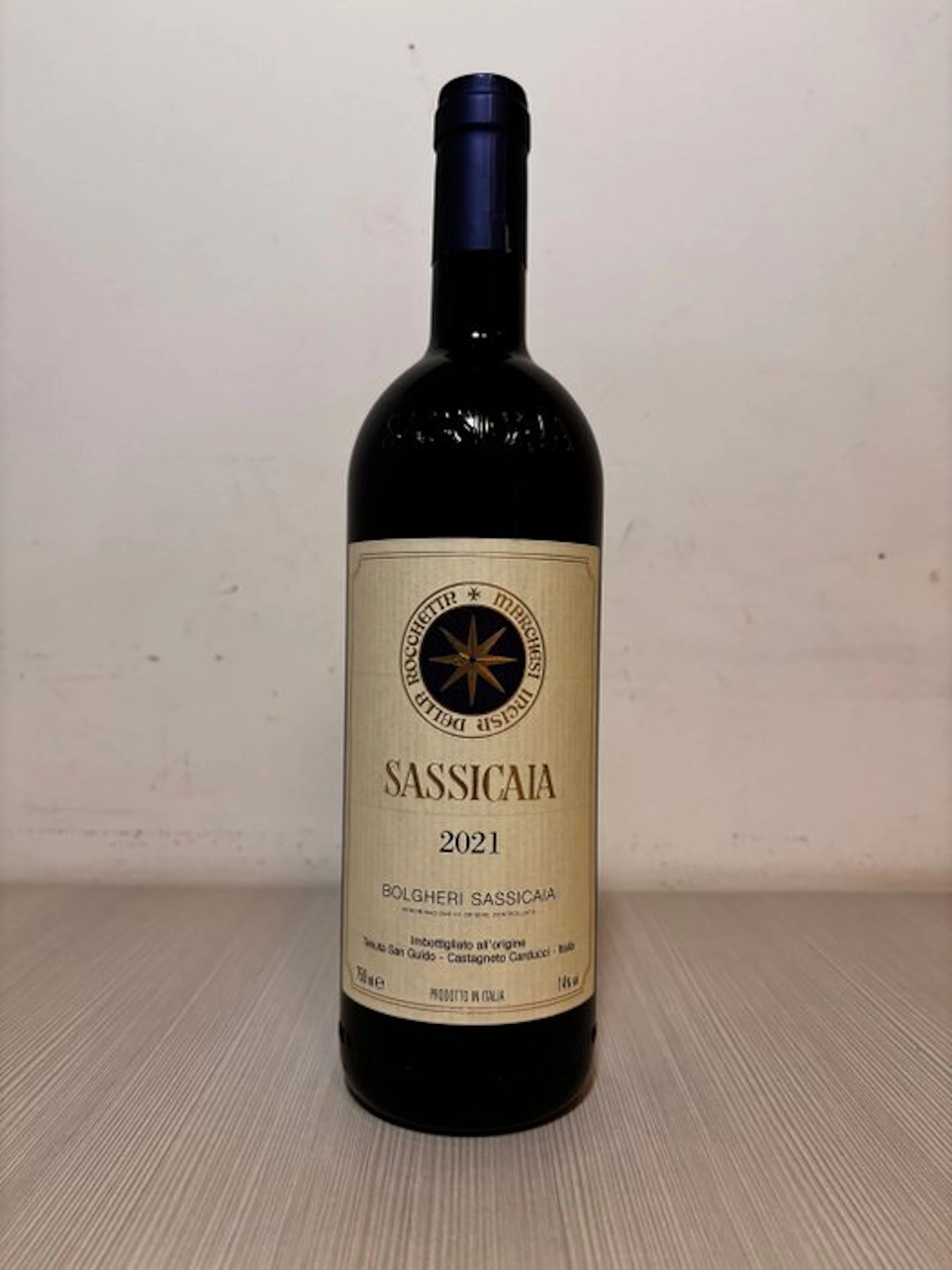 2021 Tenuta San Guido, Sassicaia - Super Tuscans - 1 Bottle (0.75L)
