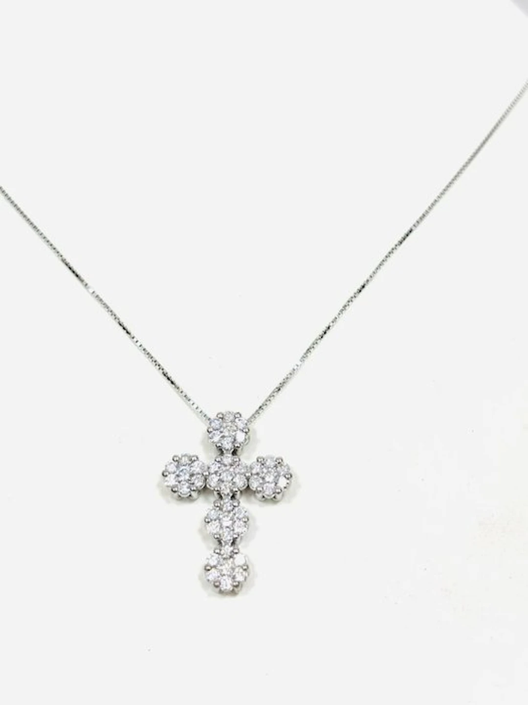 Necklace with pendant - 18 kt