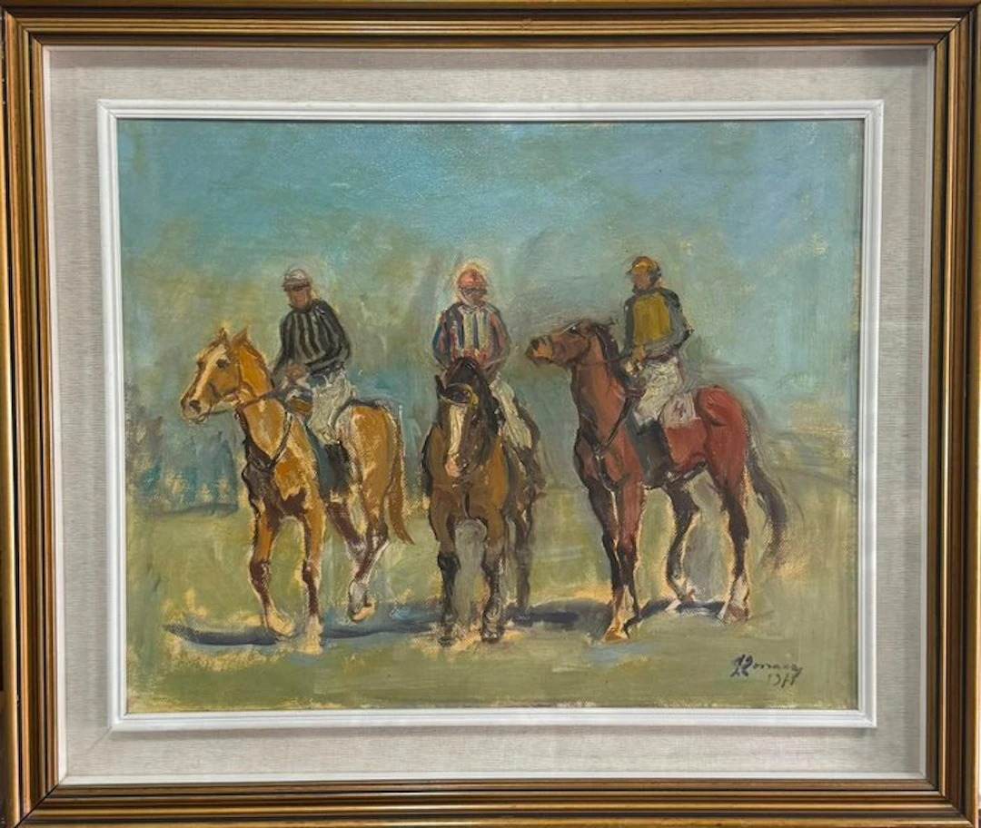 Ferruccio Torraca (1907) - Personaggi a cavallo