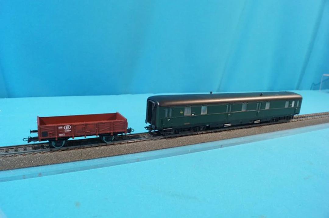 Märklin, Roco H0 - 43268 & 47294 - Model train freight...