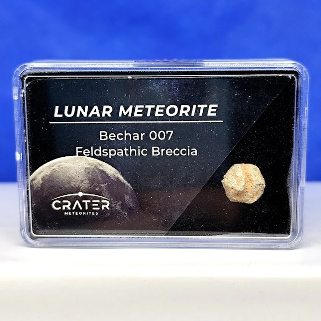 Authentic Moon meteorite. NEW!! BECHAR 007 (Algeria, 2022). - 0.45 g