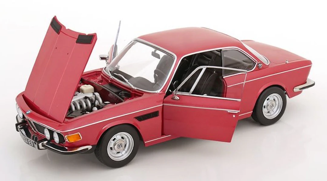 KK-Scale 1:12 - Model car - BMW E9 3.0 CSI - 1971 - Rood...