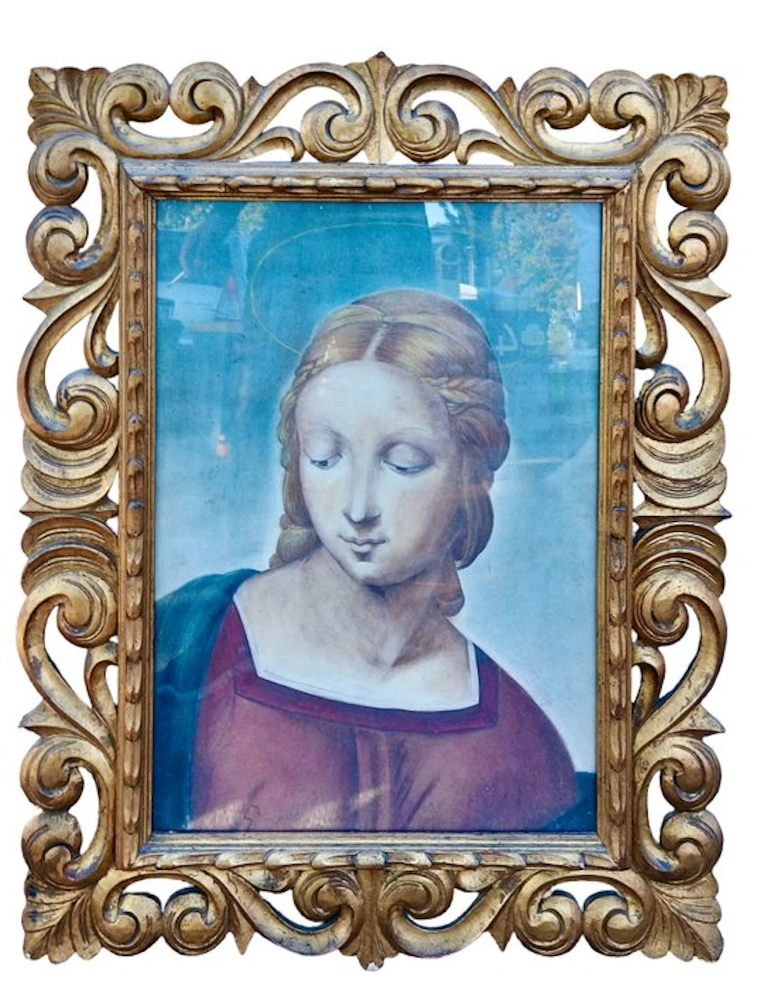 Display frame- Madonna - 60 x 74 cm - Gilt wood