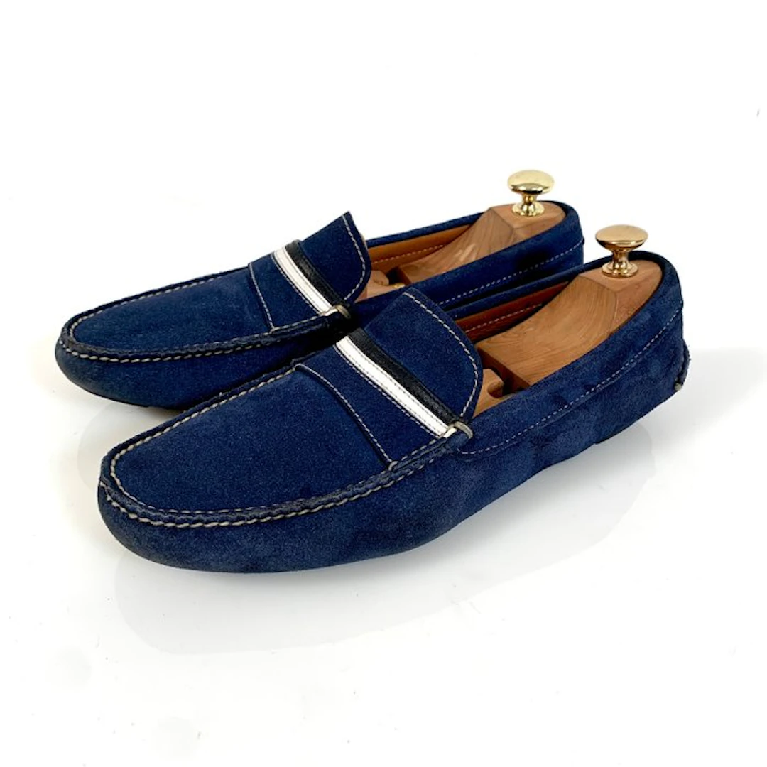Prada Mocassin 2DD 069 Blue UK 8 - Moccasins - Size: EU 42