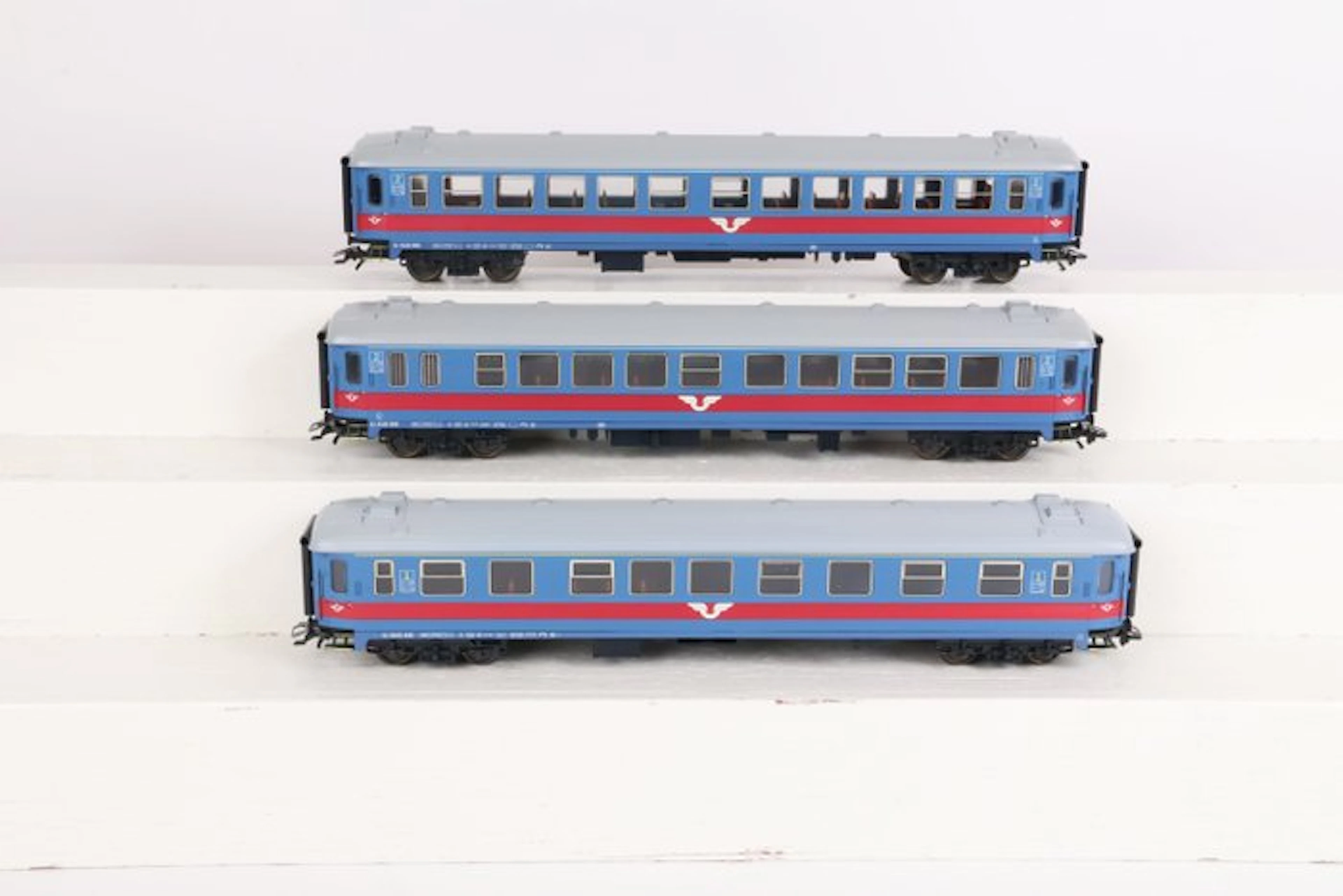 Märklin H0 - 43781/82 - Model train passenger carriage...