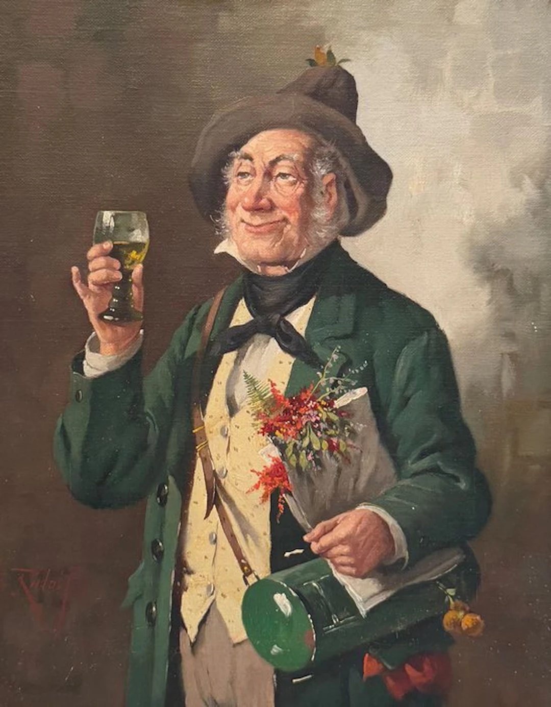 Hans Rudolf Richter (1920-1998) - A Fine Vintage - Le bon...
