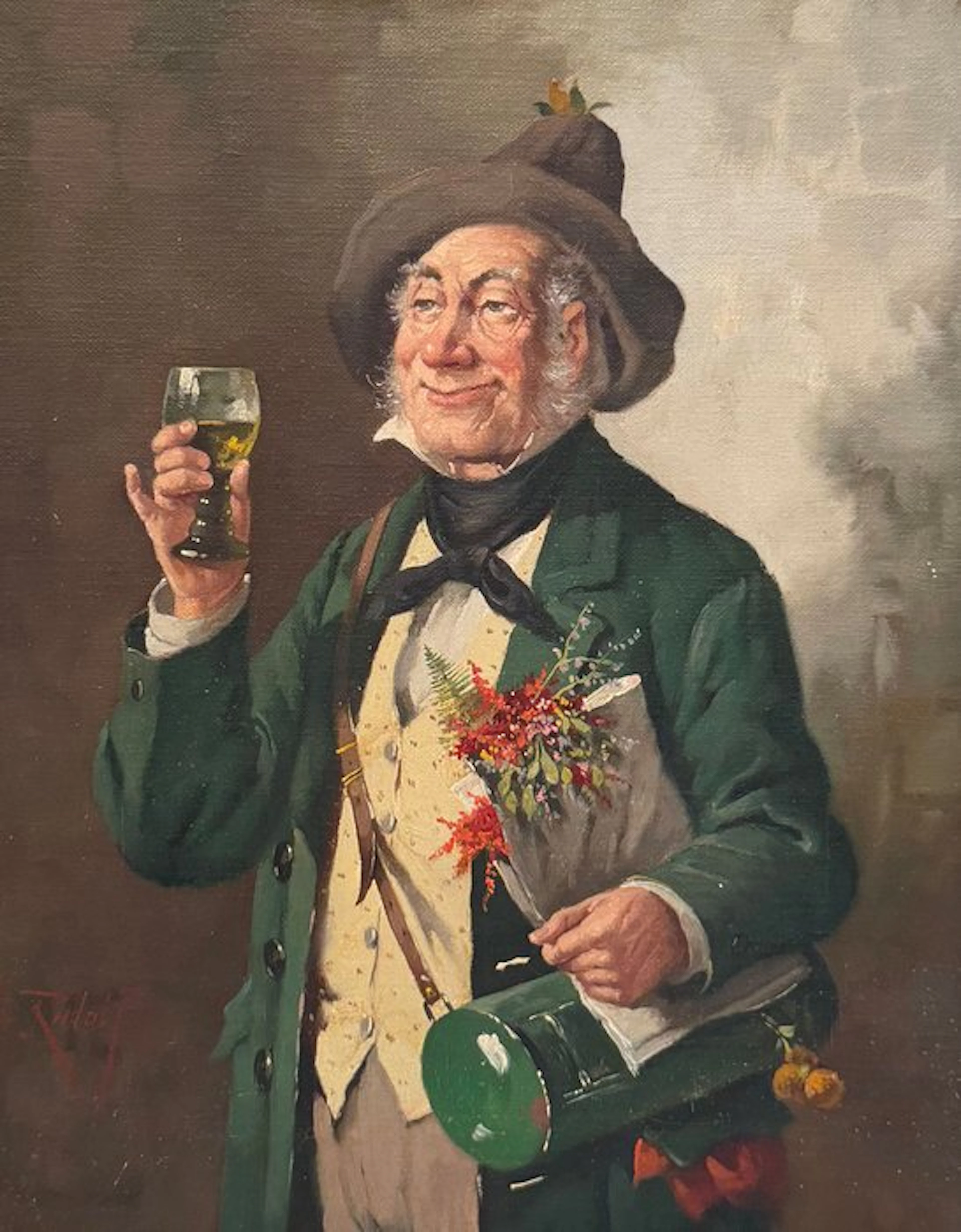 Hans Rudolf Richter (1920-1998) - A Fine Vintage - Le bon...
