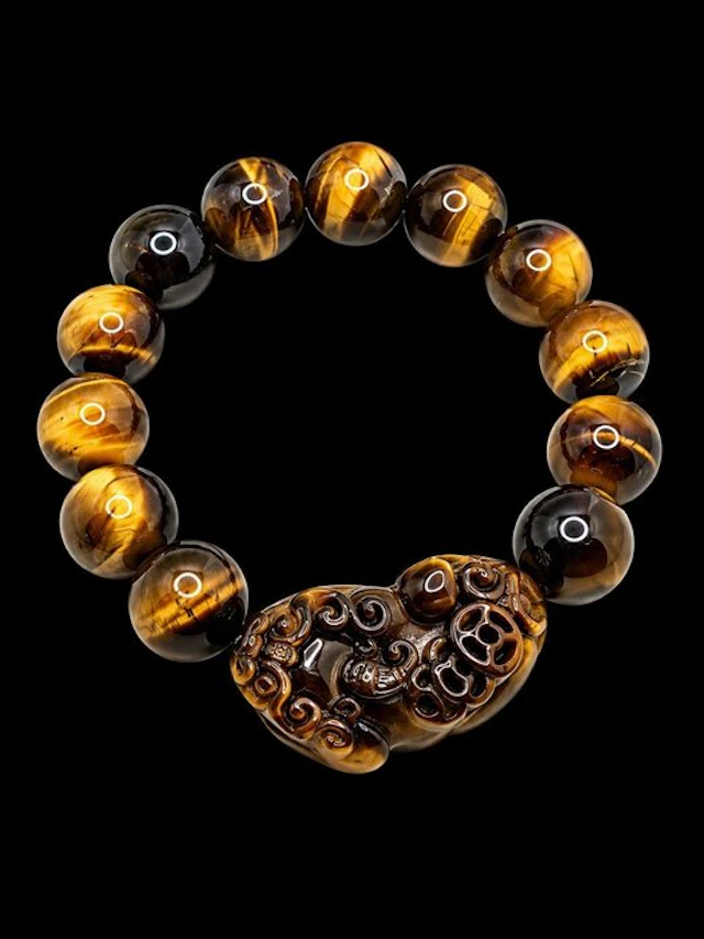 Pixius bracelet in natural tiger's eye – magnificent grade – bracelet