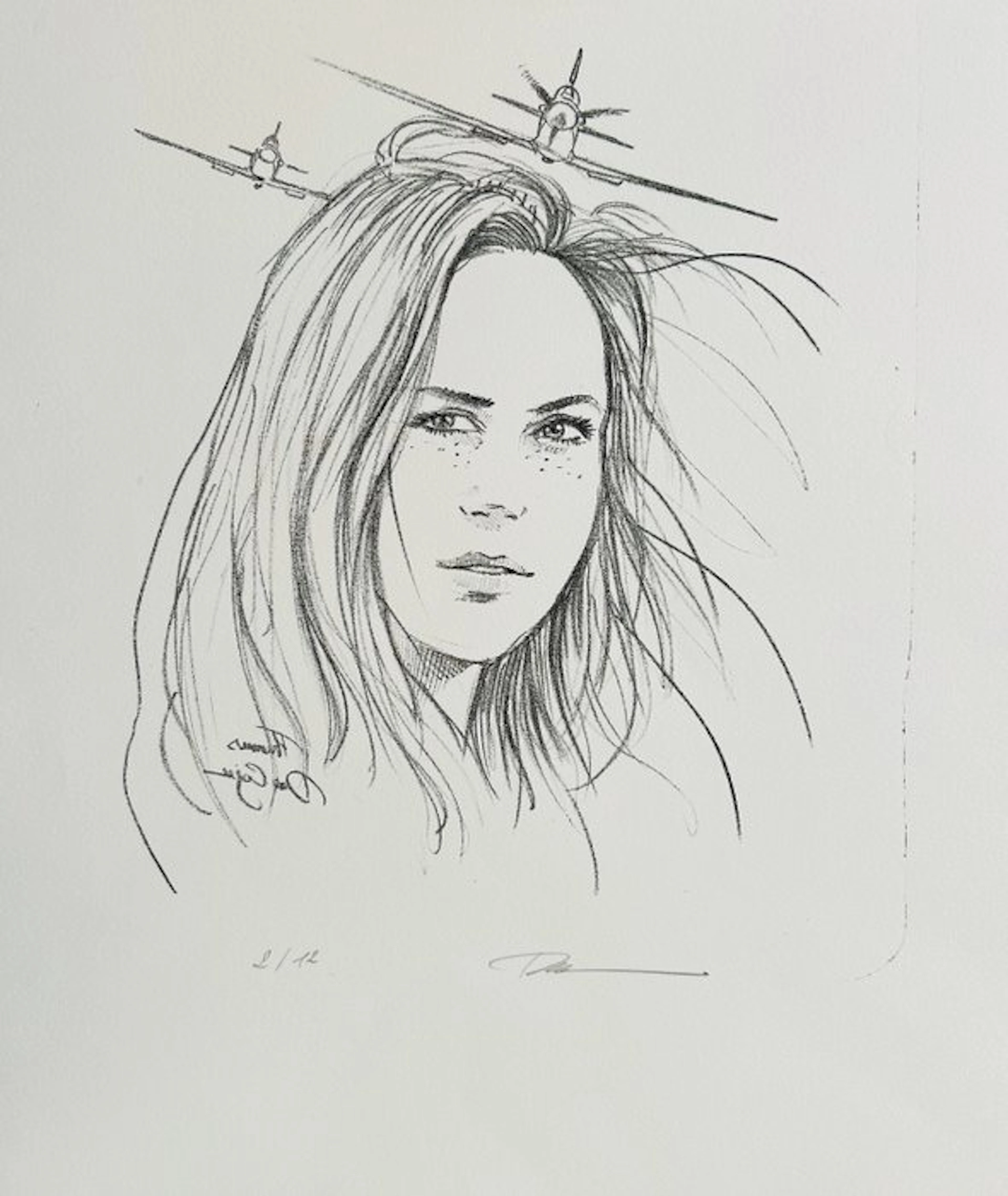 Thomas Du Caju - Paulette - 1 Lithography - Limited edition - 2018