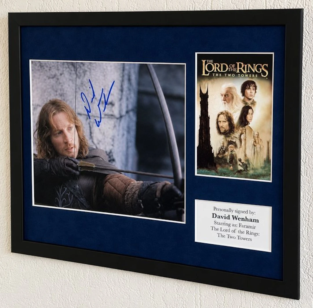 Lord of the Rings - David Wenham (Faramir) Premium Framed