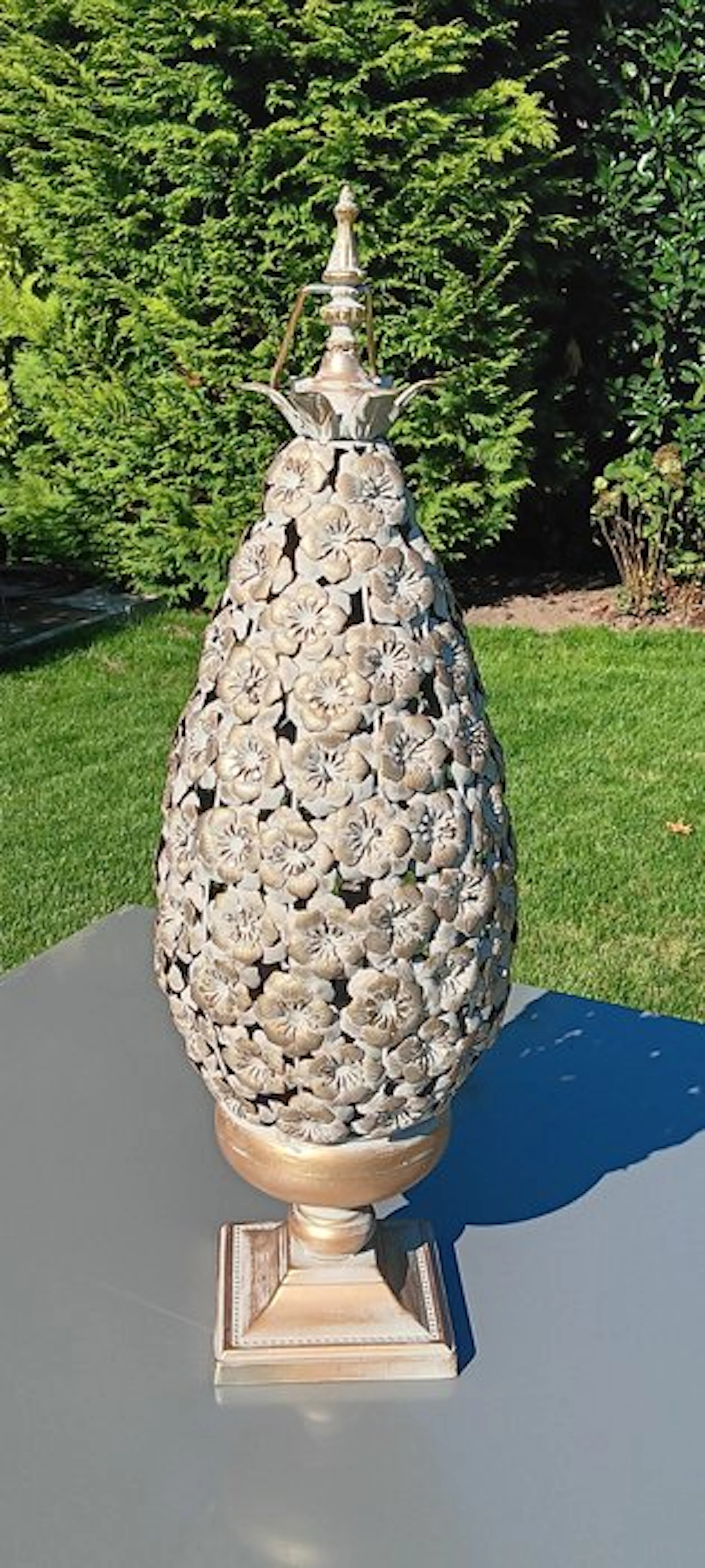 Lantern - Metal - Finely crafted lantern.