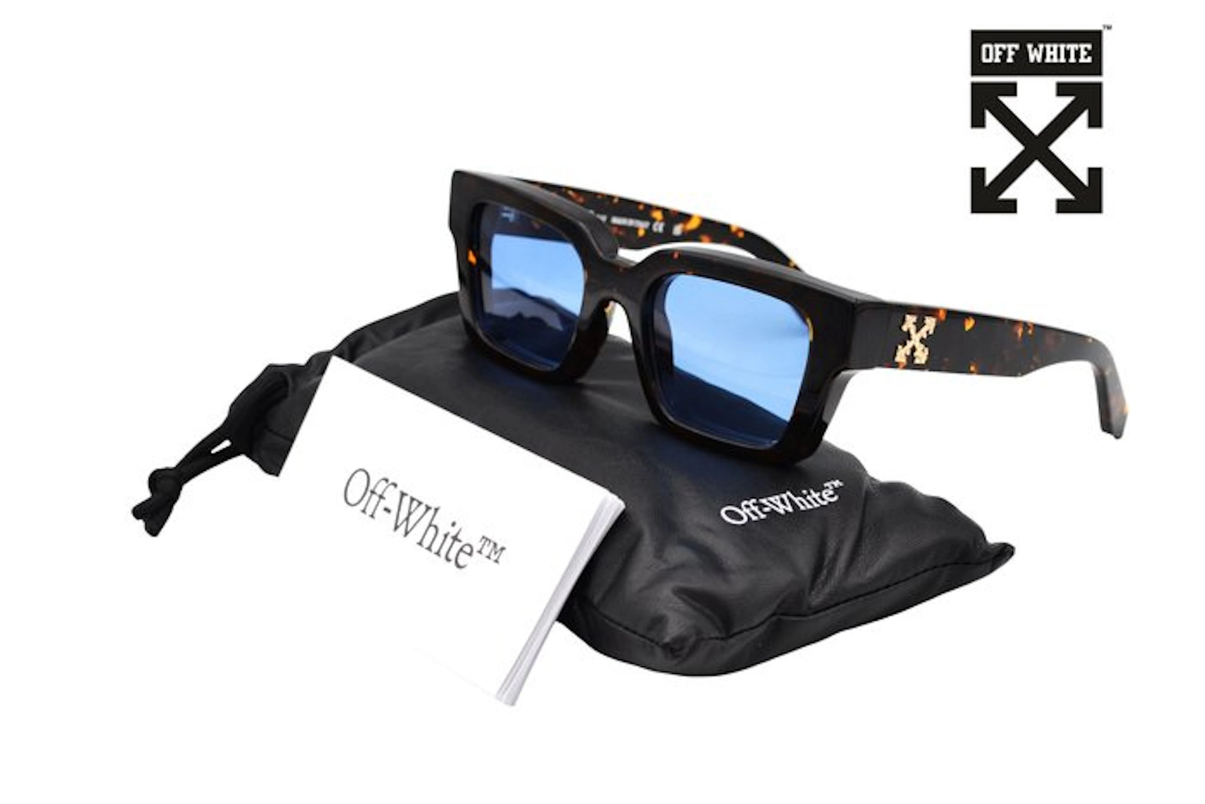 Off White - VIRGIL OERI008 - Made in Italy - "X" Acetate...