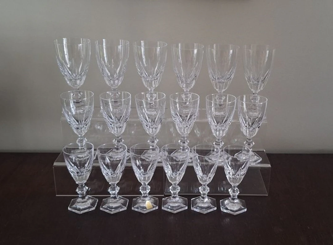 Cristalleries Royales de Champagne - Bayel - Drinking set...