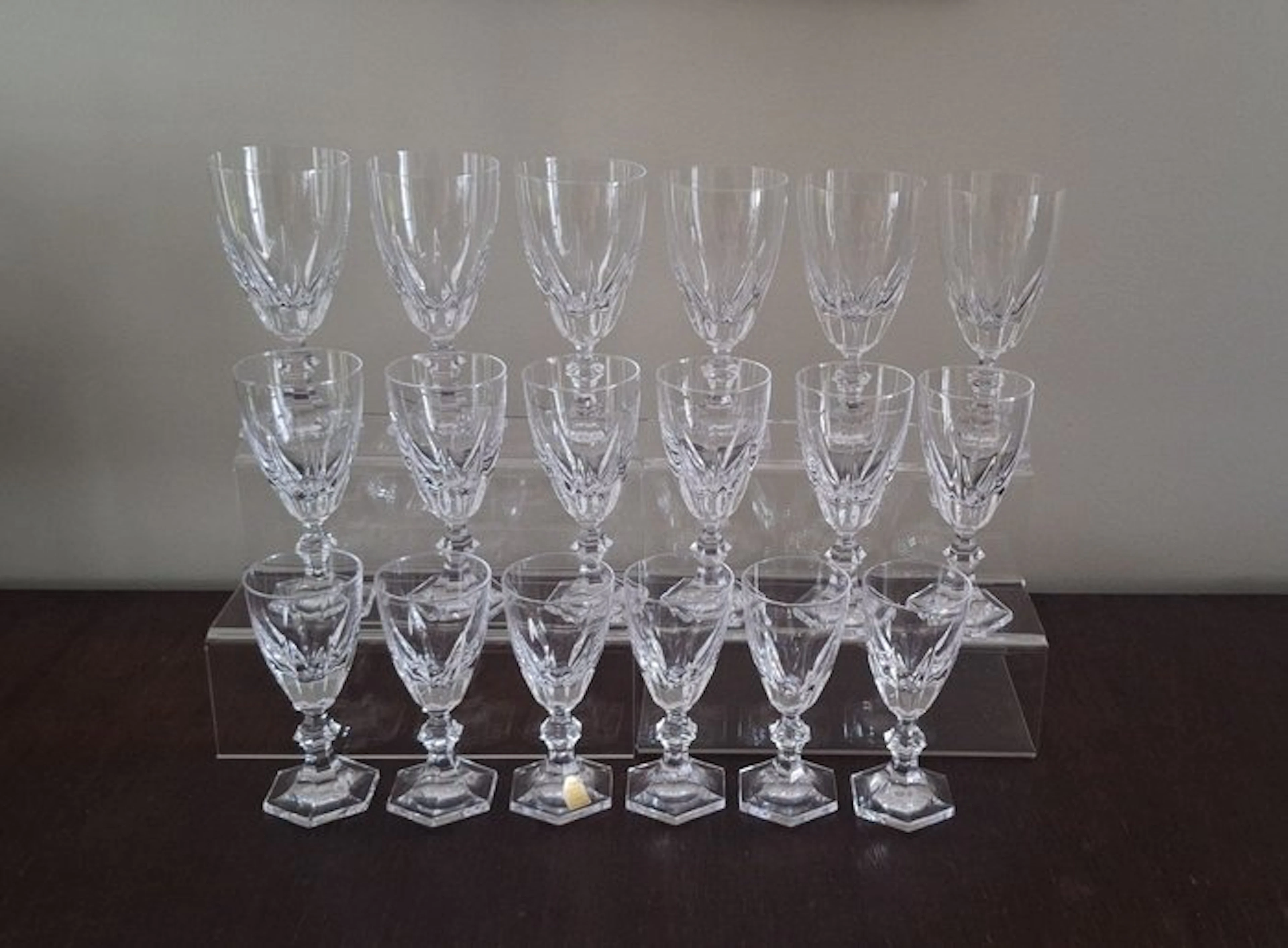 Cristalleries Royales de Champagne - Bayel - Drinking set...