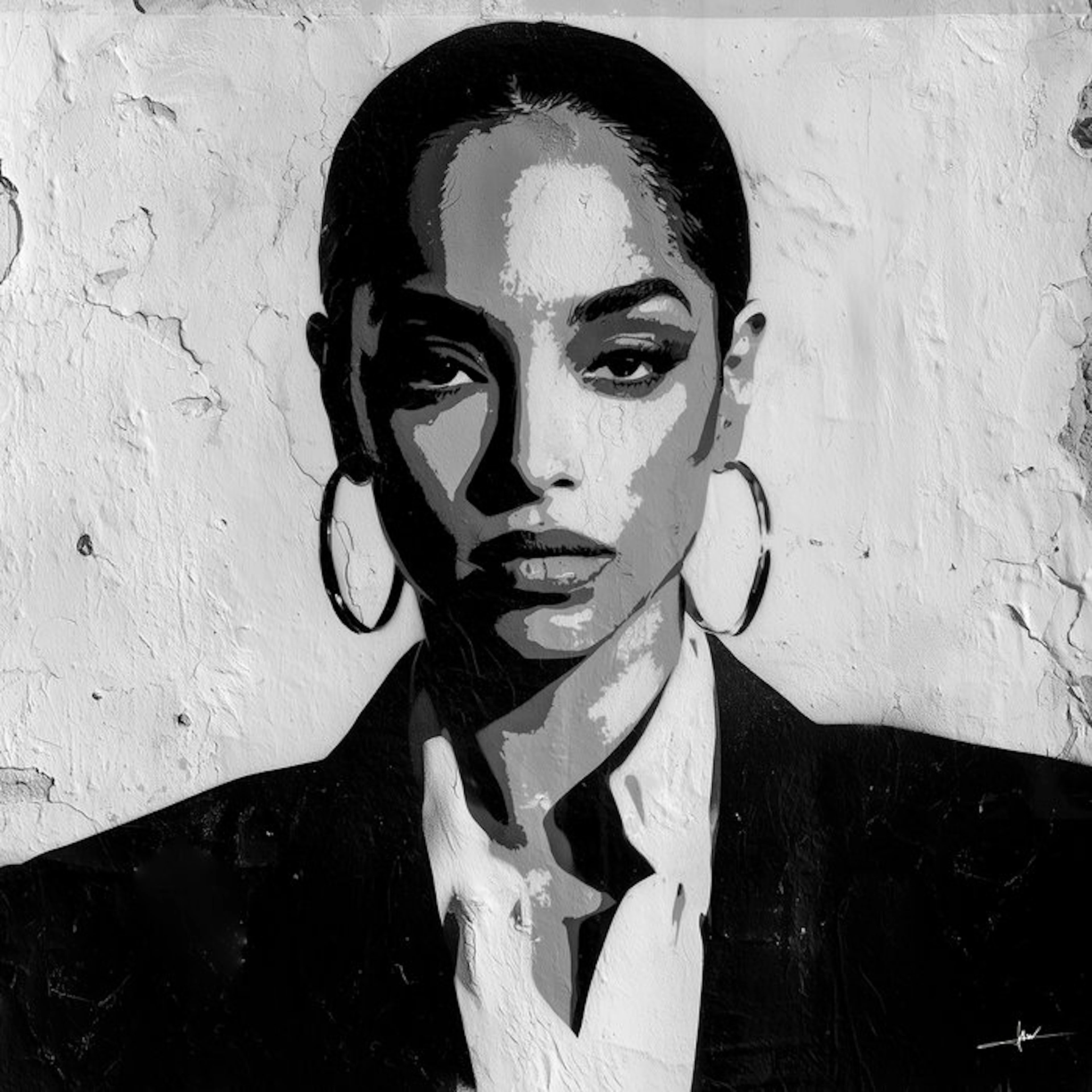 David Law (1967) - Sade (Stencil)