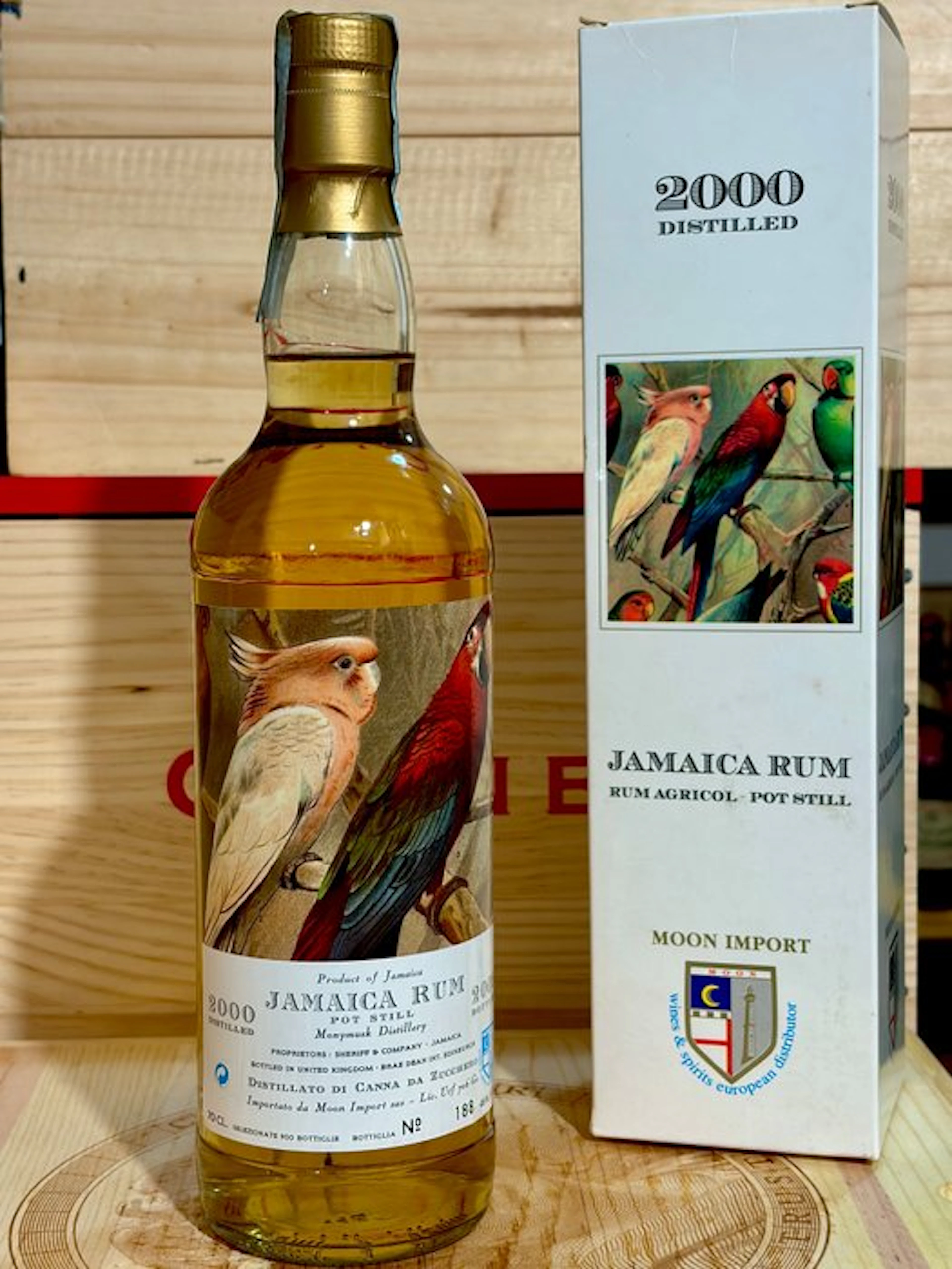 Monymusk 2000 Moon Import - Jamaica Rum Pot Still - b. 2008 - 70cl