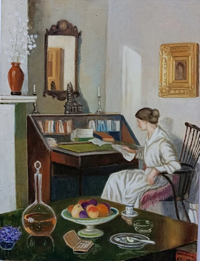 A. Della Valle (XX), da Carl Vilhelm - La lettera