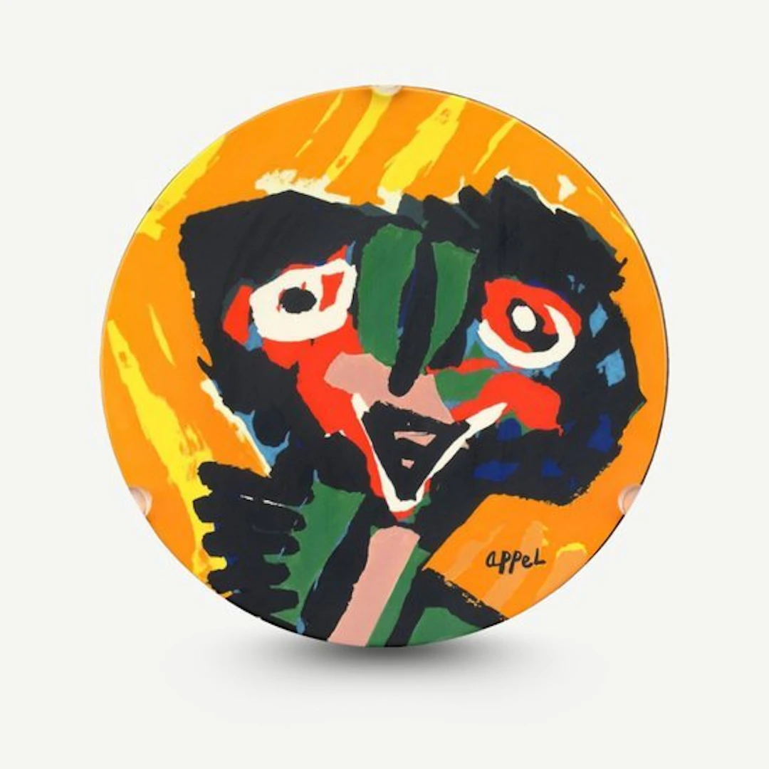 Reflex Modern Amsterdam - Karel Appel - Plate - 1/5 HC - Ceramic - Dancing Girl