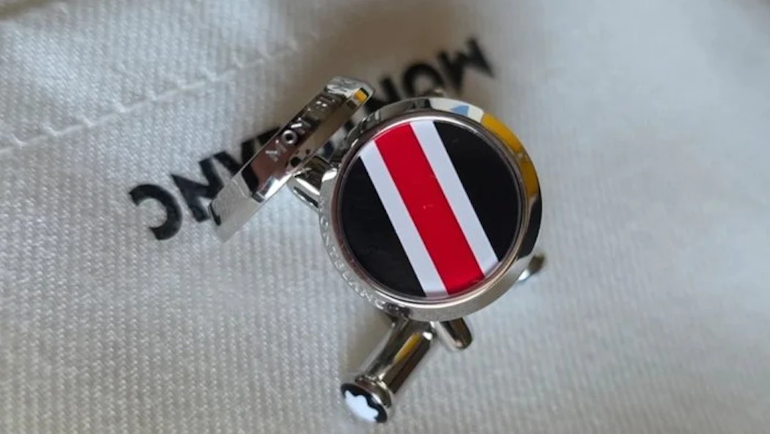 Montblanc - Steel, Resin - Cufflinks