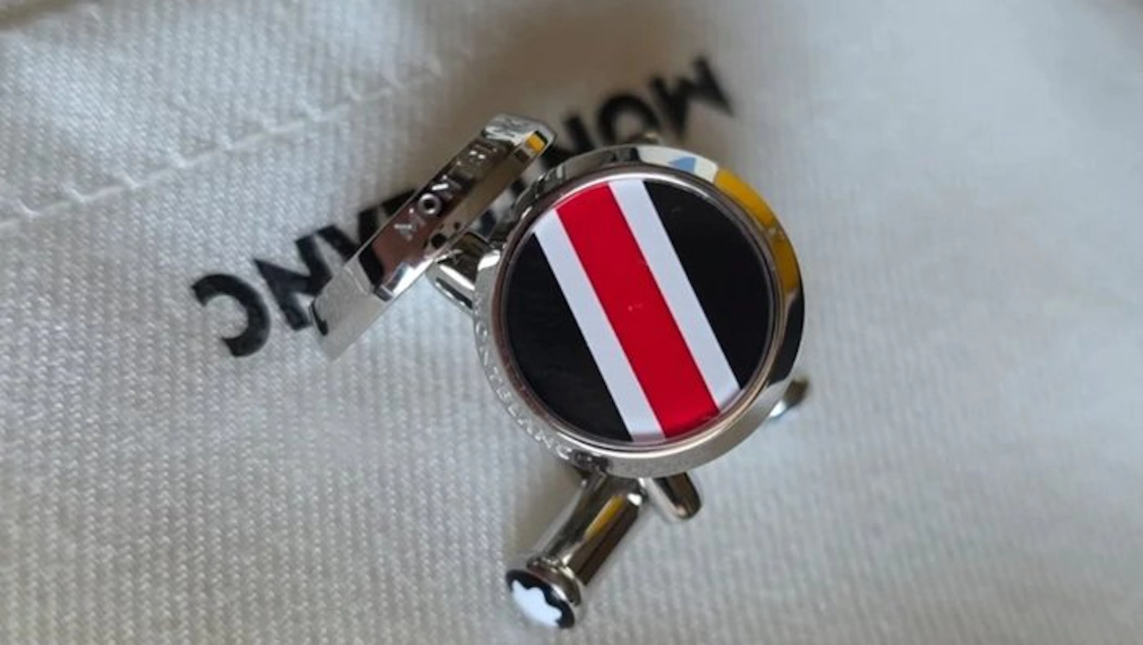 Montblanc - Steel, Resin - Cufflinks
