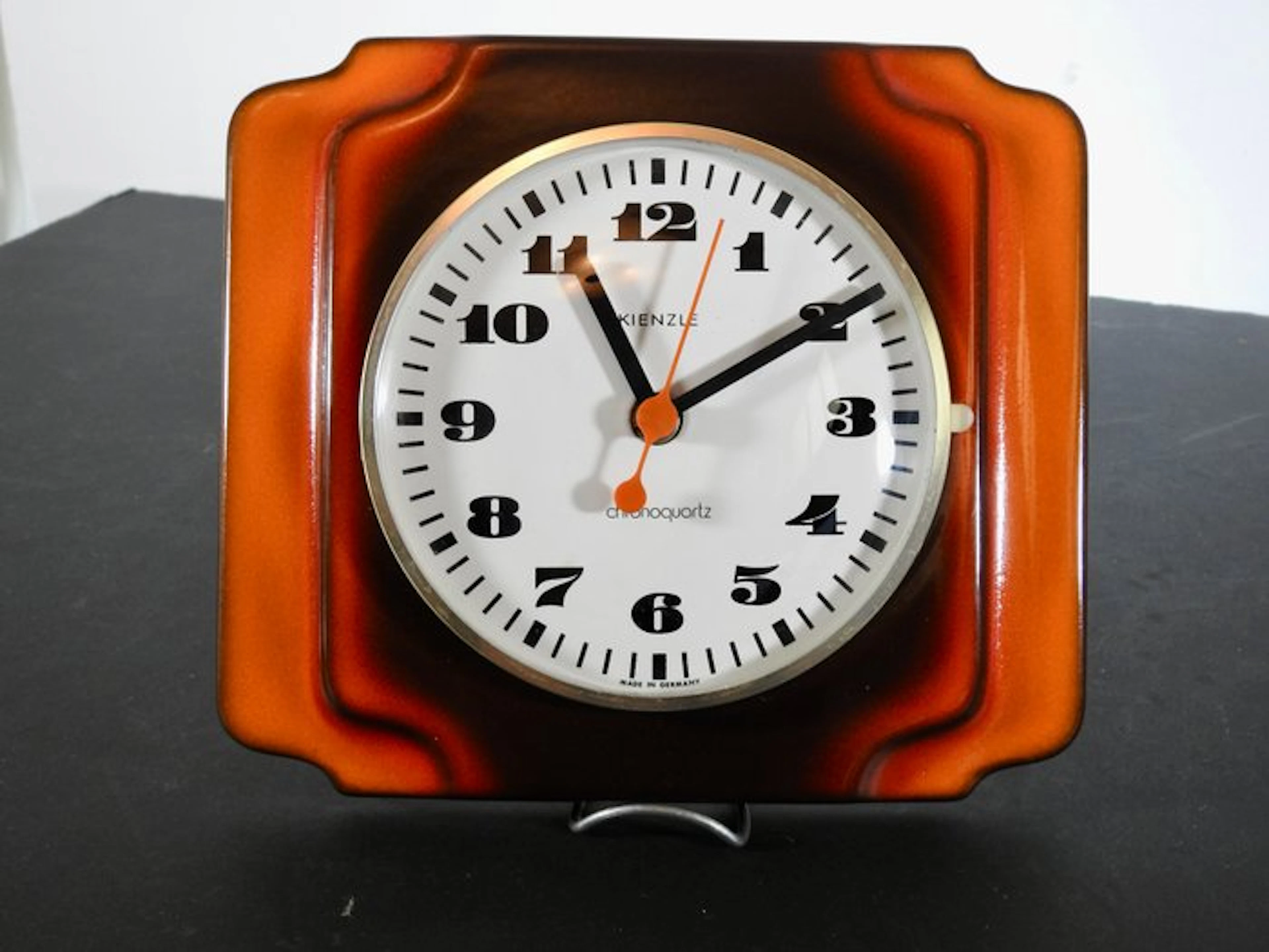 Clock - Kienzle - Vintage Ceramic - 1960-1970 - wall clock - chronoquartz