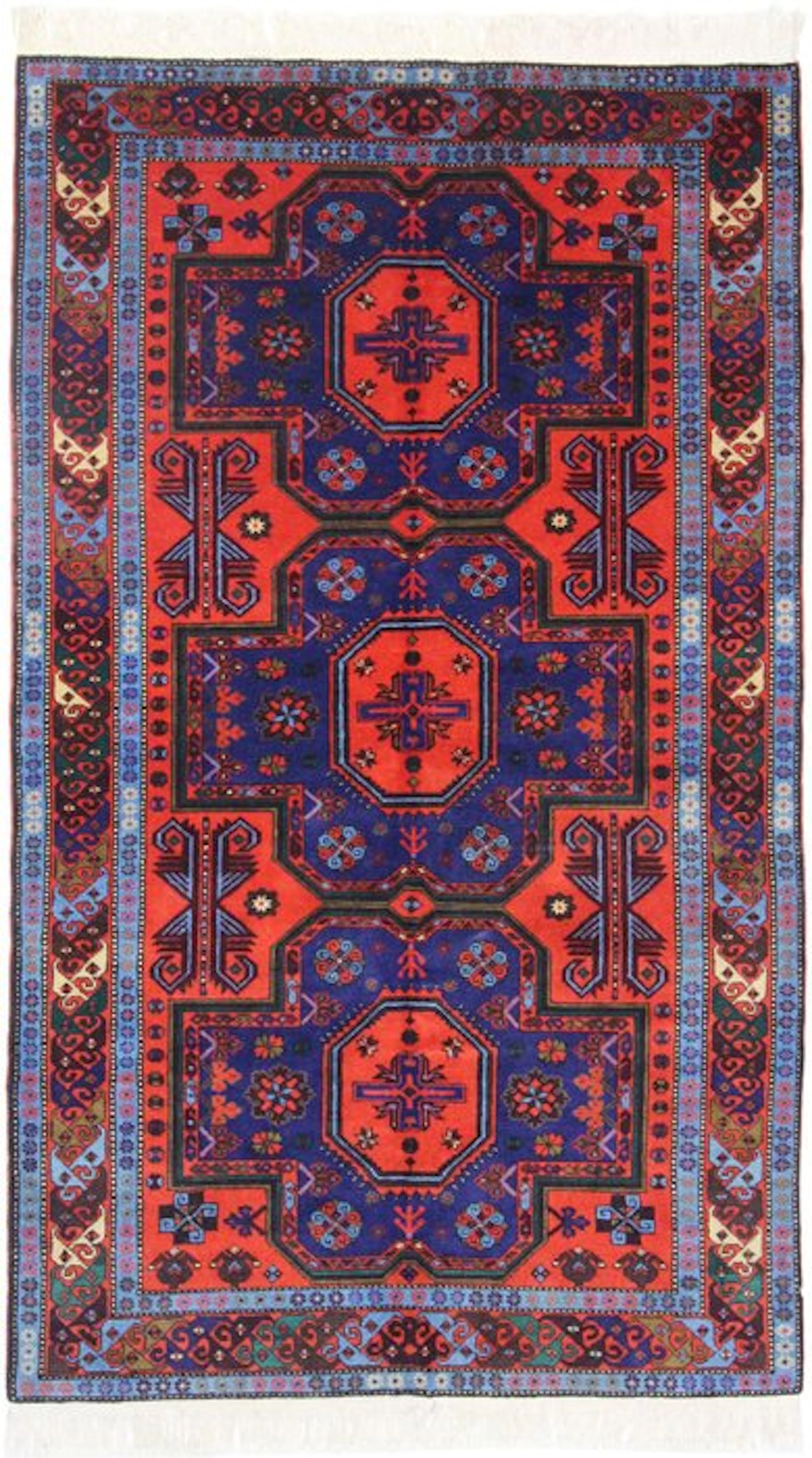 Antique Kazak over 70 years old - Rug - 230 cm - 135 cm - Antique collectibles