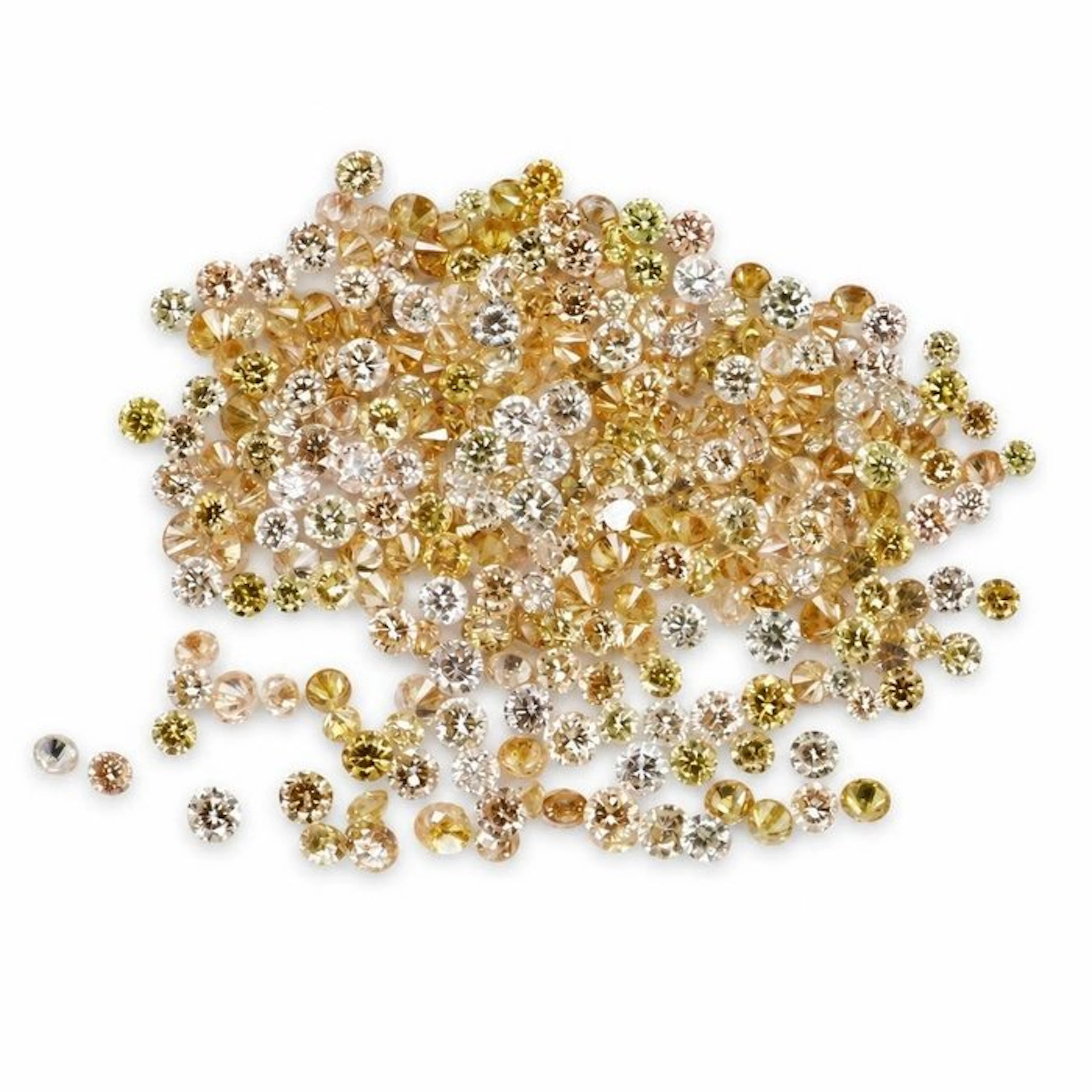 No reserve price - 272 pcs Diamond (Natural) - 1.00 ct - Round - VVS1