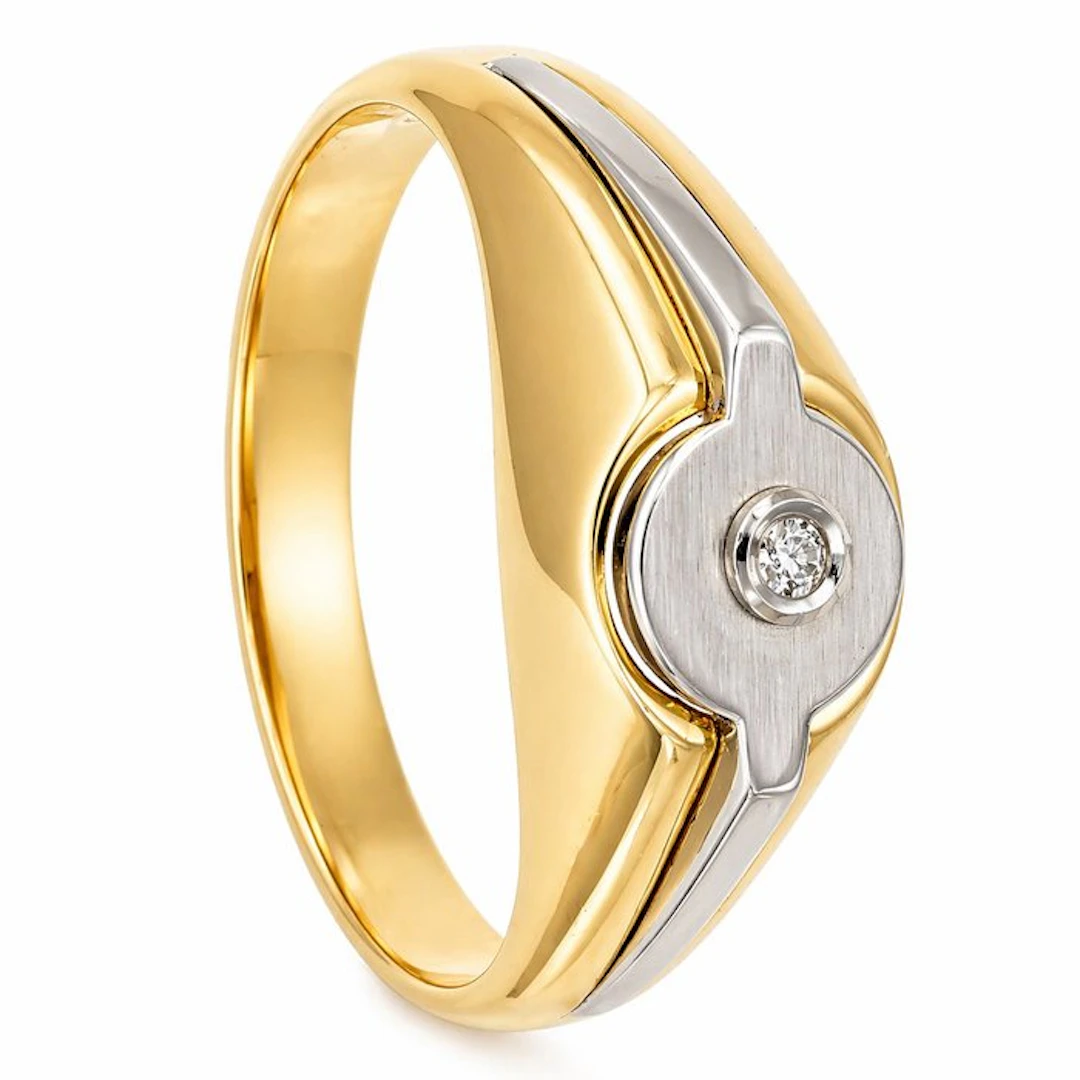 No reserve price - Ring - 18 kt