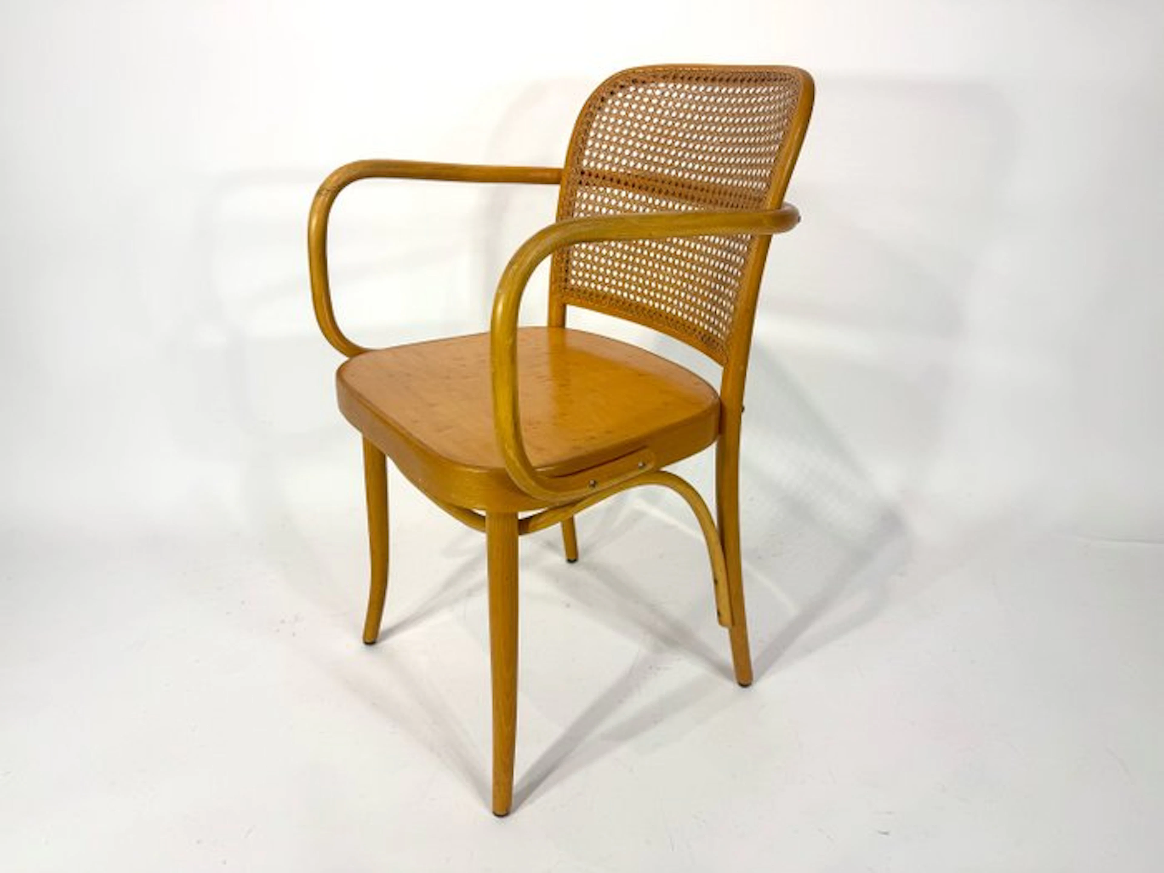 Chair - Wood - Bentwood armchair with armrests
