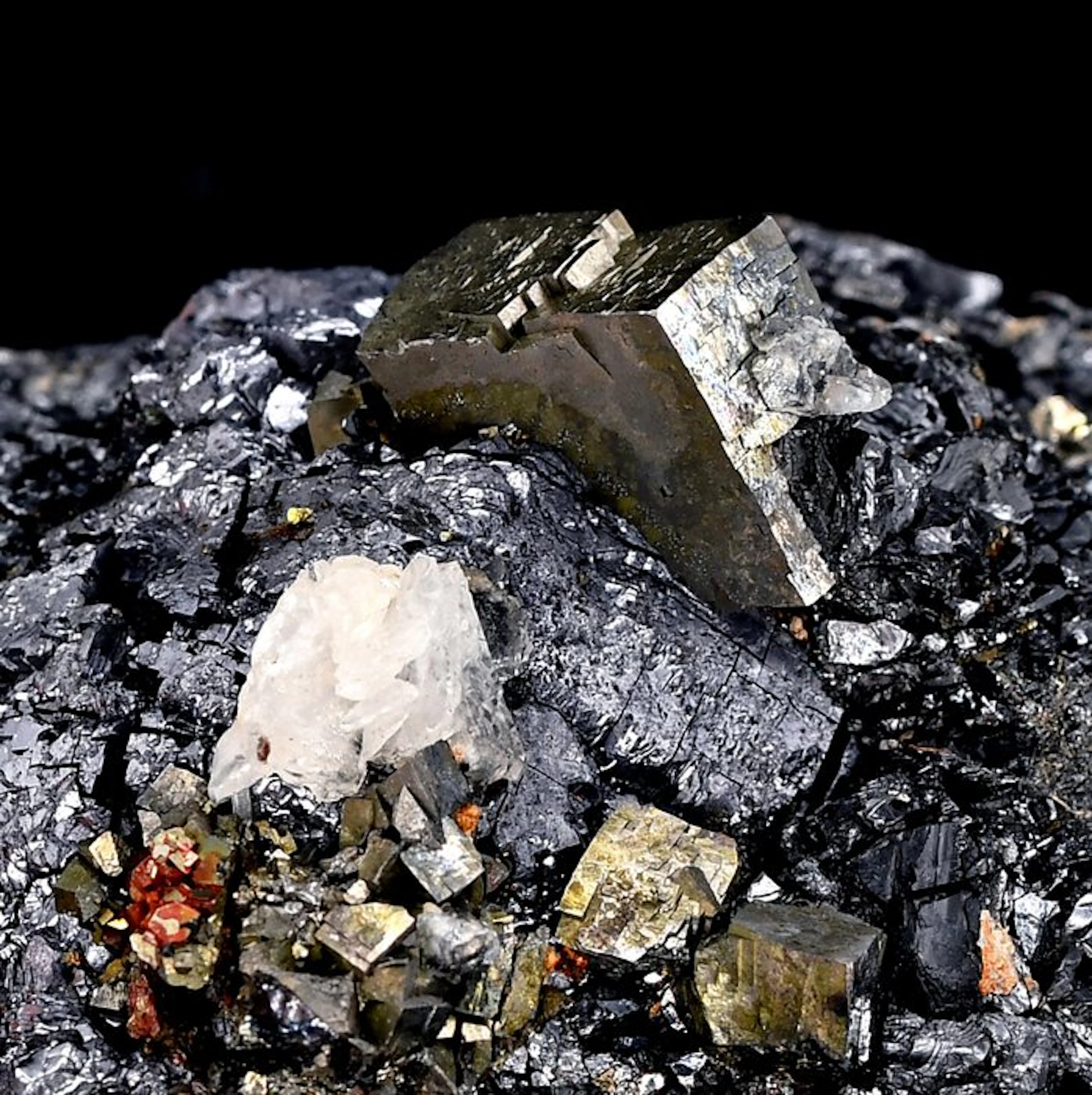 High quality Arsenopyrite on Galena and Sphalerite var...