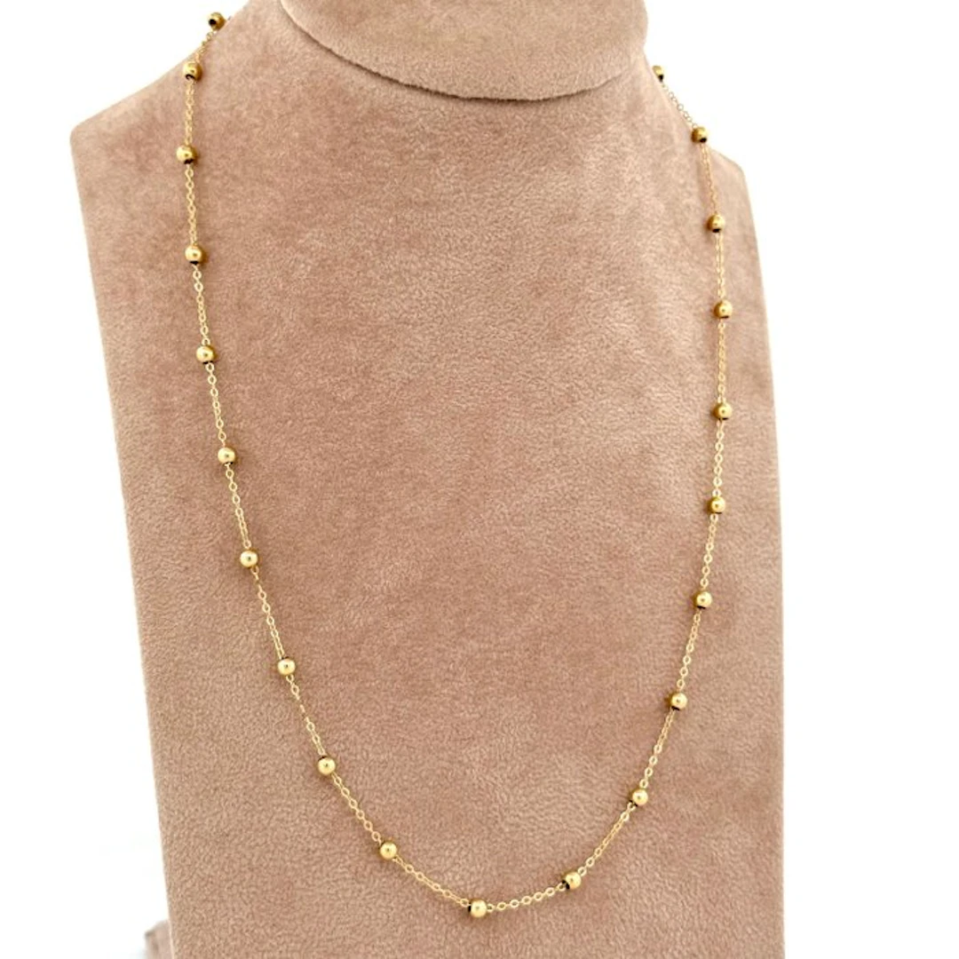 No reserve price - Necklace - 18 kt. Yellow gold - Made in Italy