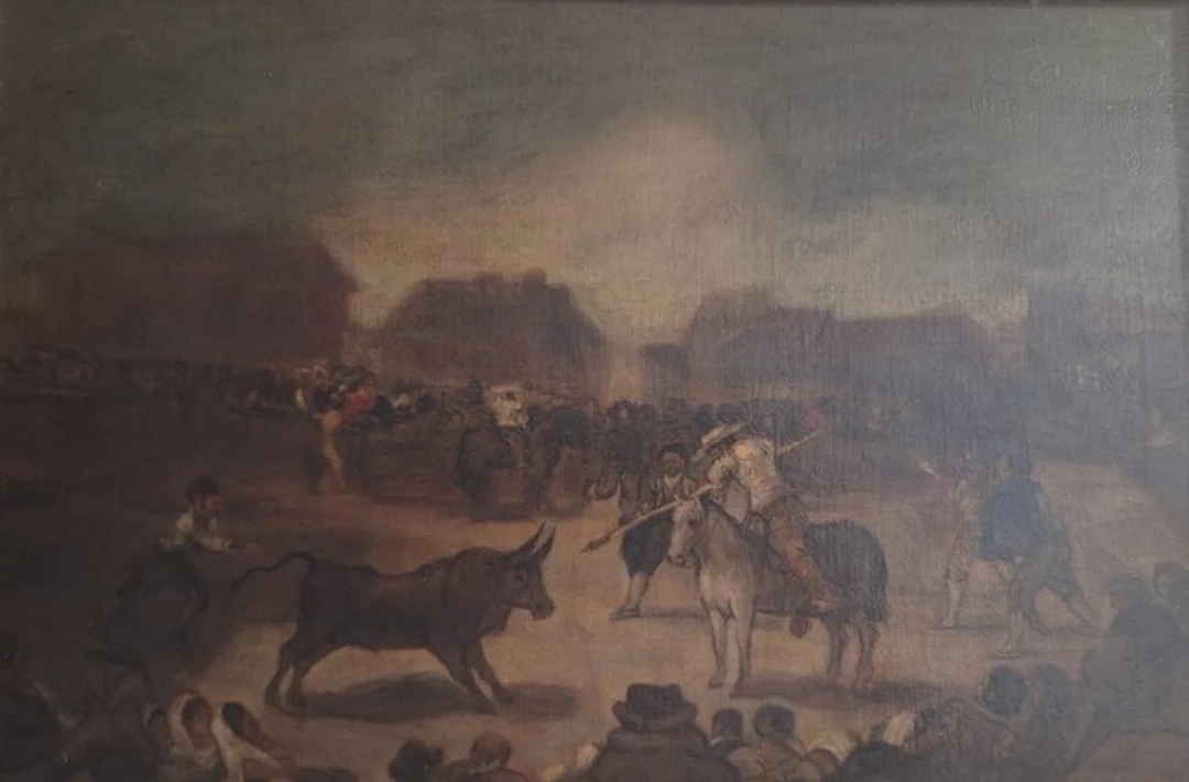 Spanish school (XVIII) - Corrida de toros