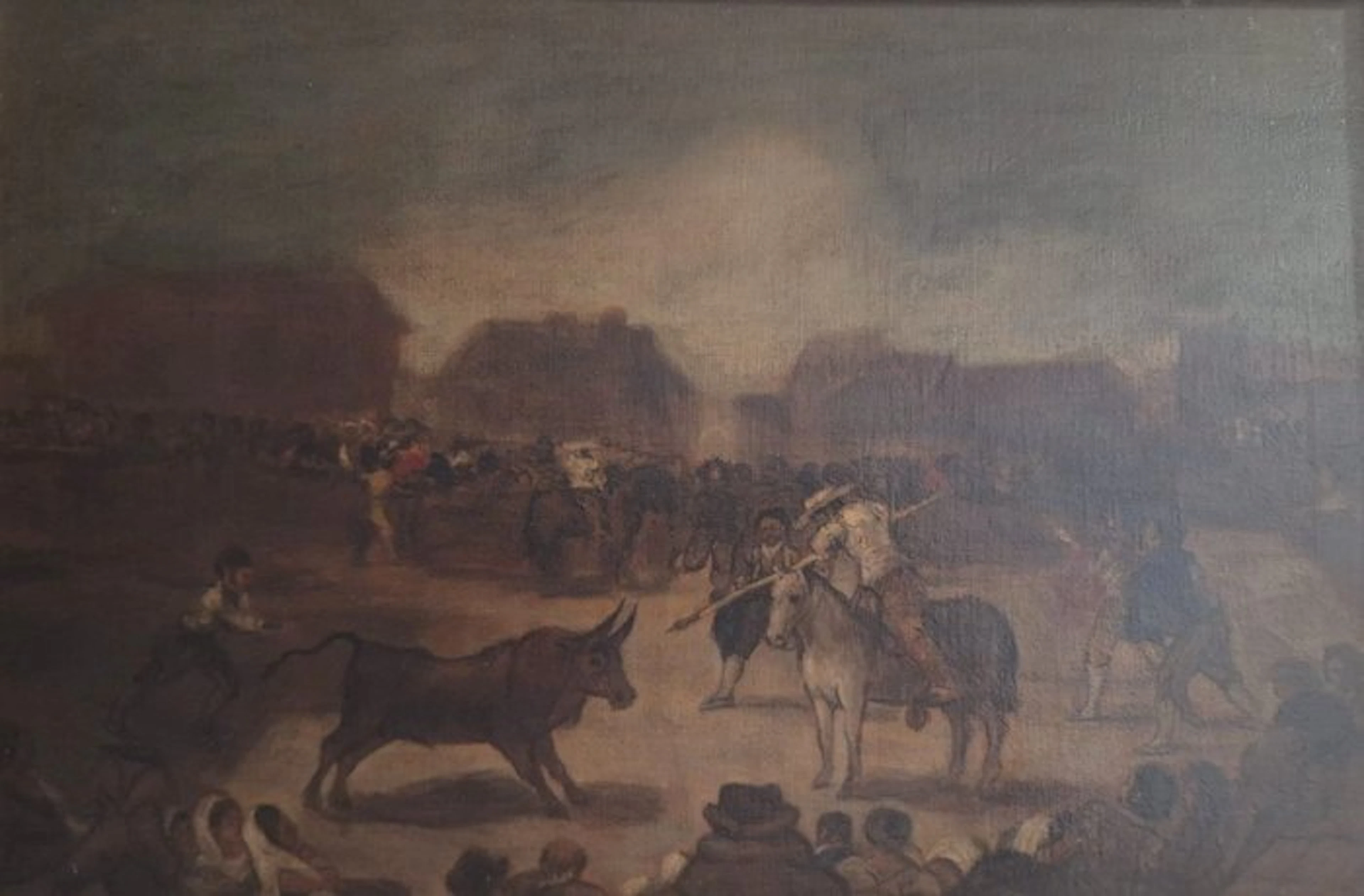 Spanish school (XVIII) - Corrida de toros