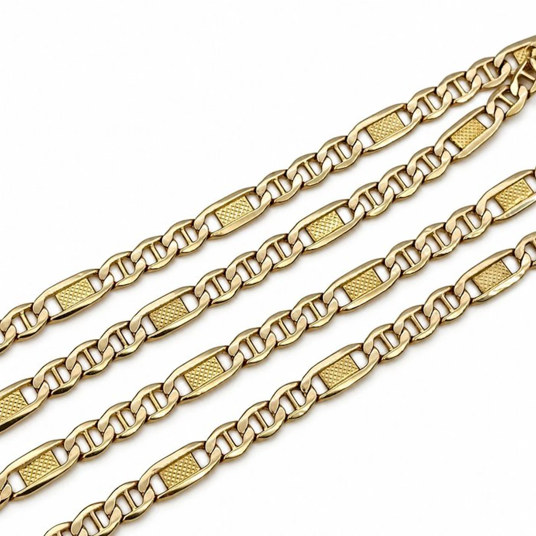 Necklace - 18 kt. Yellow gold - Made in Italy - HandMade