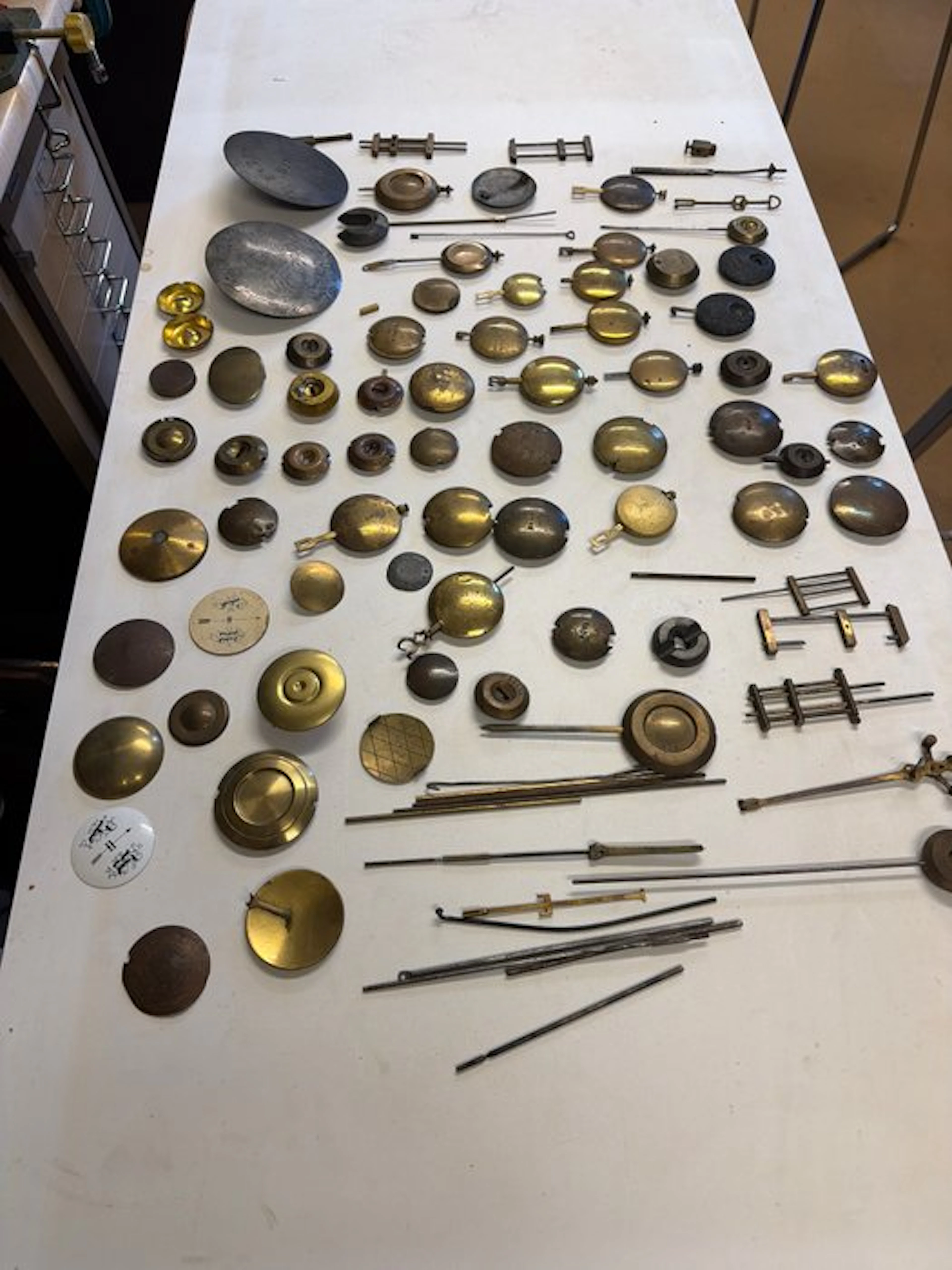 Clock movement (50) - Brass - 1900-1910