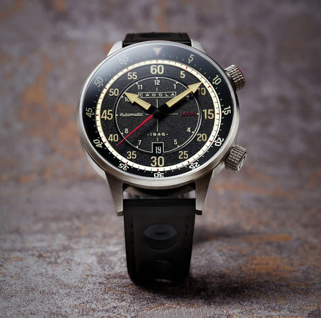 Cadola - Automatic RALLY TIMER - Sapphire - 24 Jewels - NEW - Men - 2026
