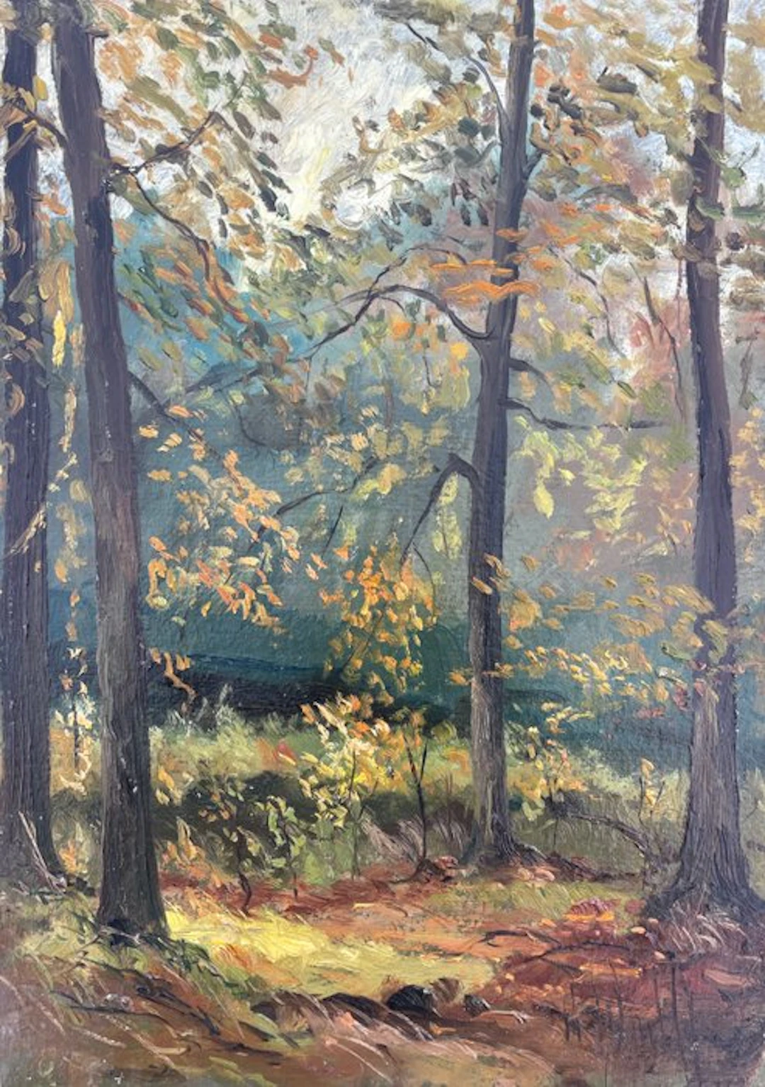 Dieter Wulff (1929-2010) - Herbstwald