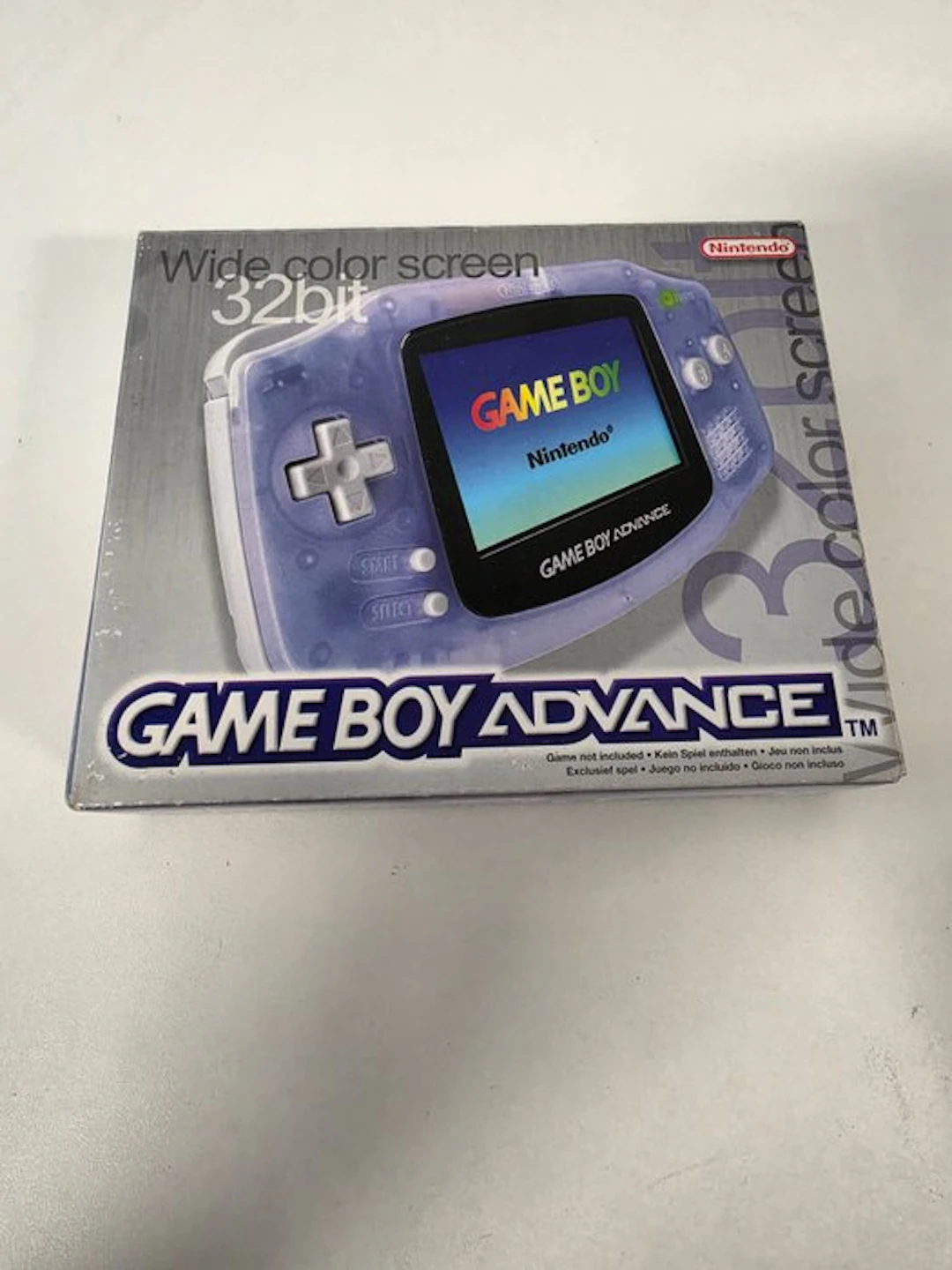 Nintendo - Gameboy Advance - Game Boy Advance Clear...