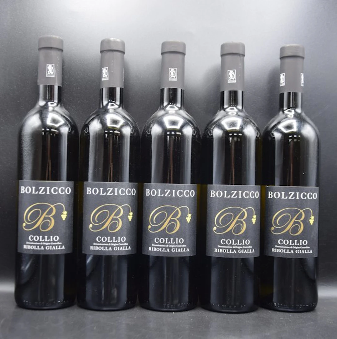 2021 Bolzicco, Collio Ribolla gialla - Friuli-Venezia Giulia - 5 Bottles