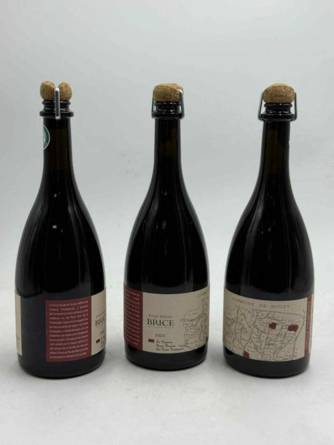2022 Brice Bouzy Coteaux Champenois Pinot Noir - Champagne - 3 Bottles (0.75L)