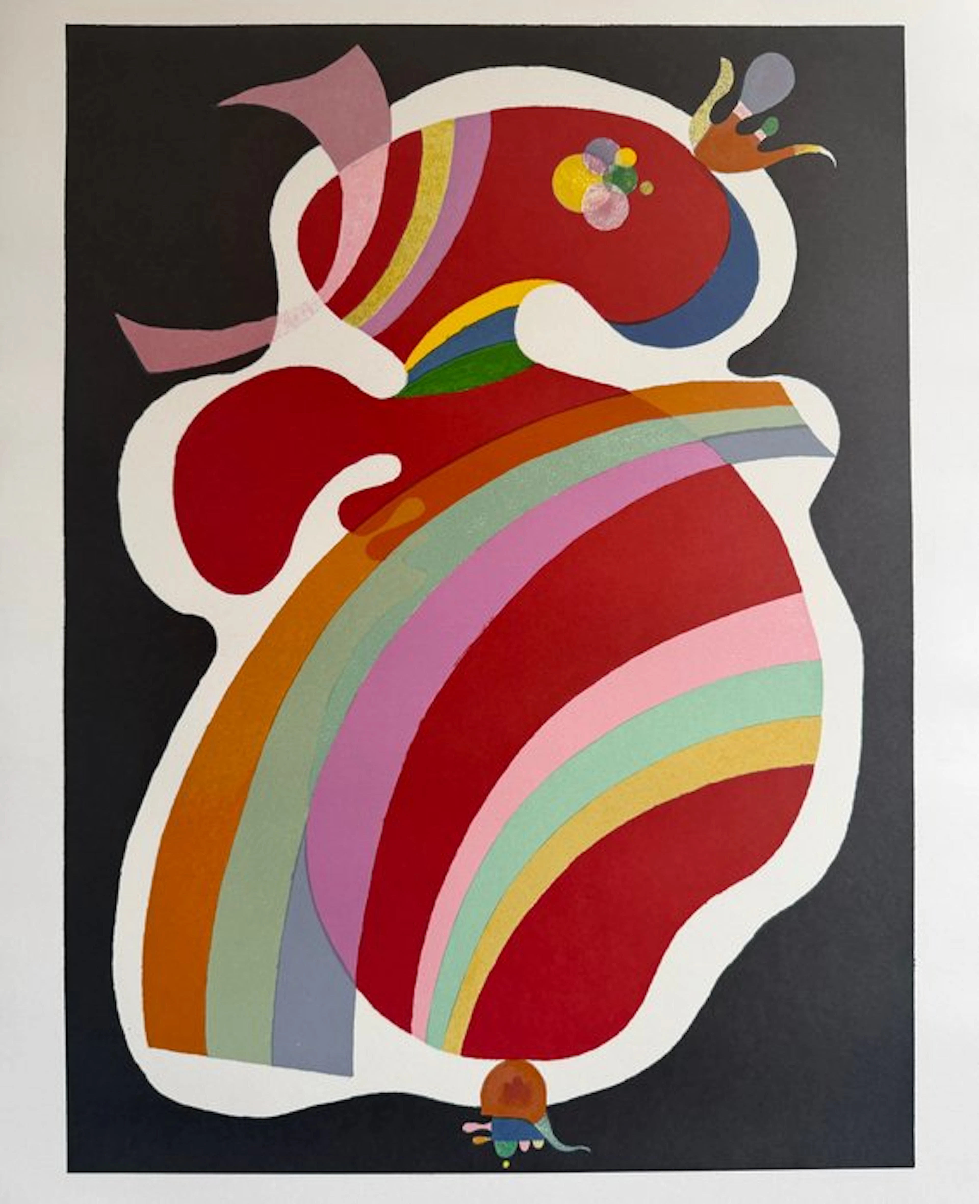 Wassily Kandinsky (1866-1944) - La forme rouge