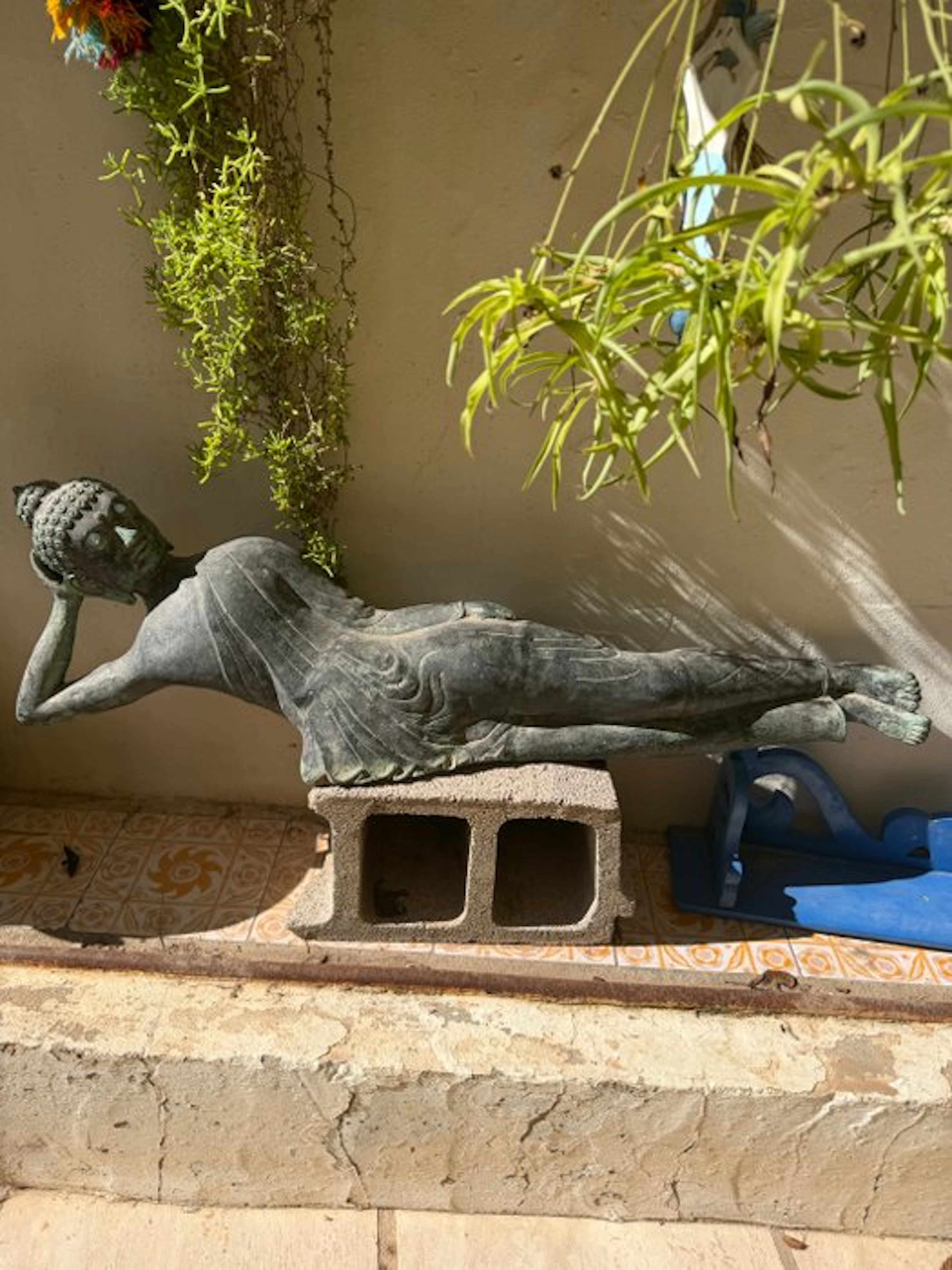 Liegender Buddha - Statuette - Thailand