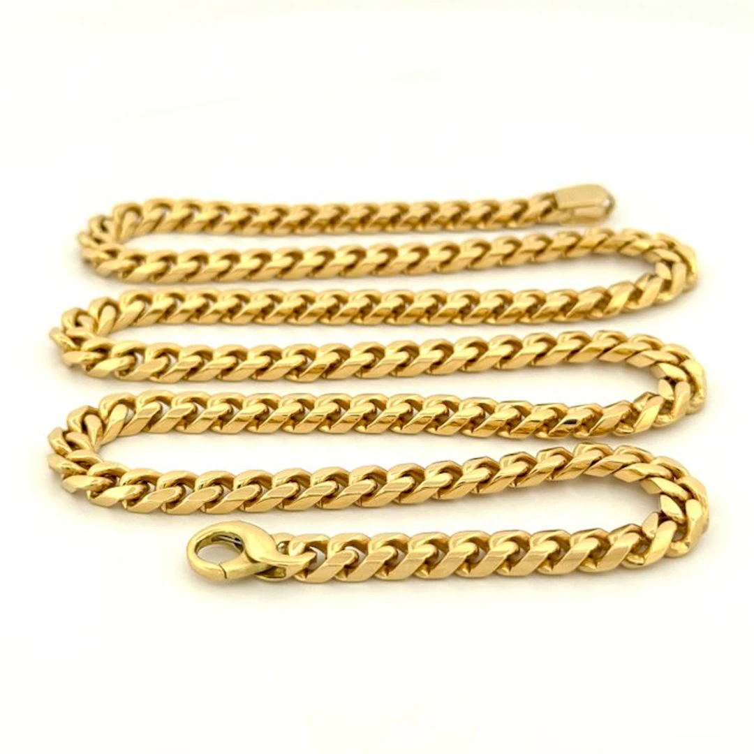 Vieri - Necklace - Solid Link - 93.4 g - 18 kt. Yellow gold