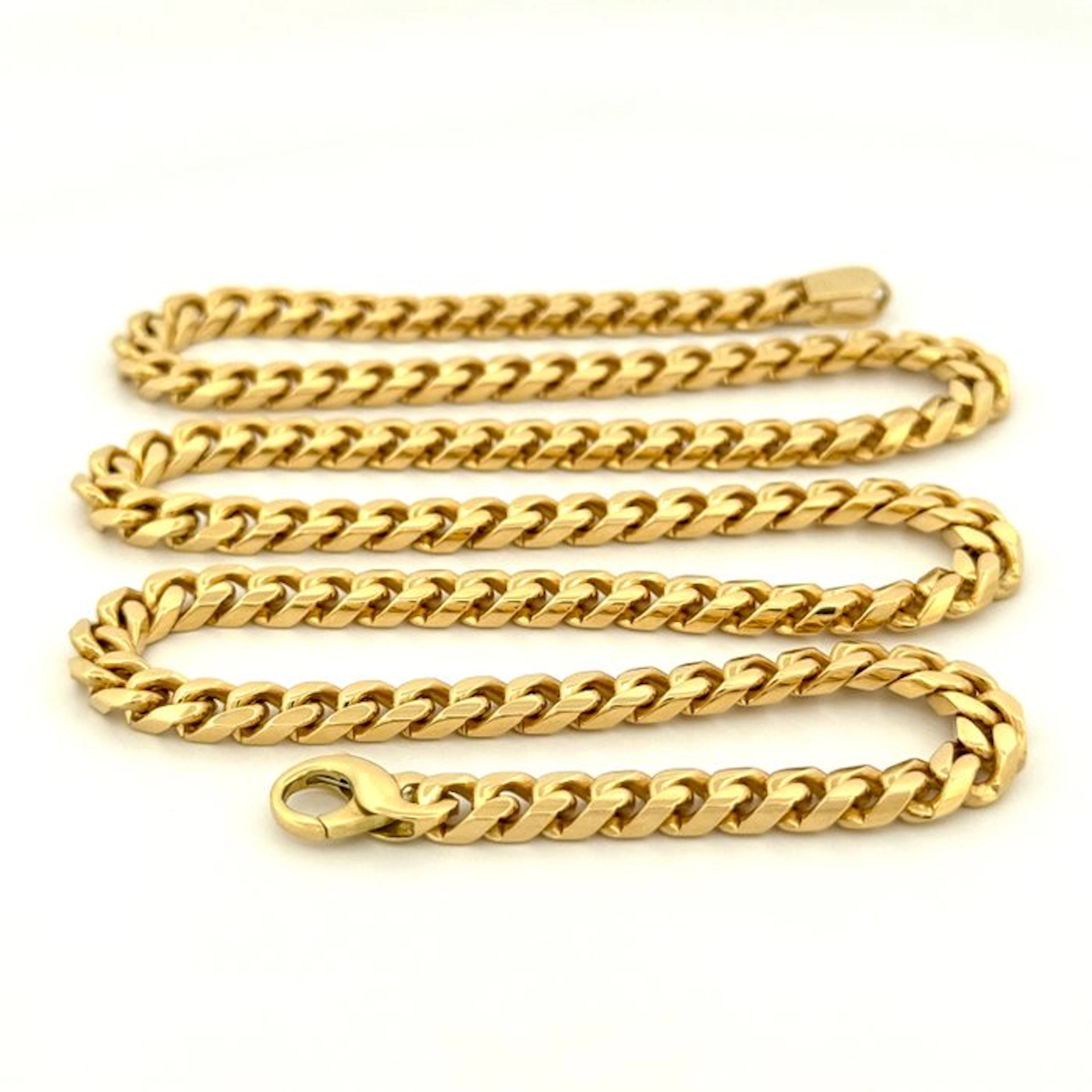 Vieri - Necklace - Solid Link - 93.4 g - 18 kt. Yellow gold