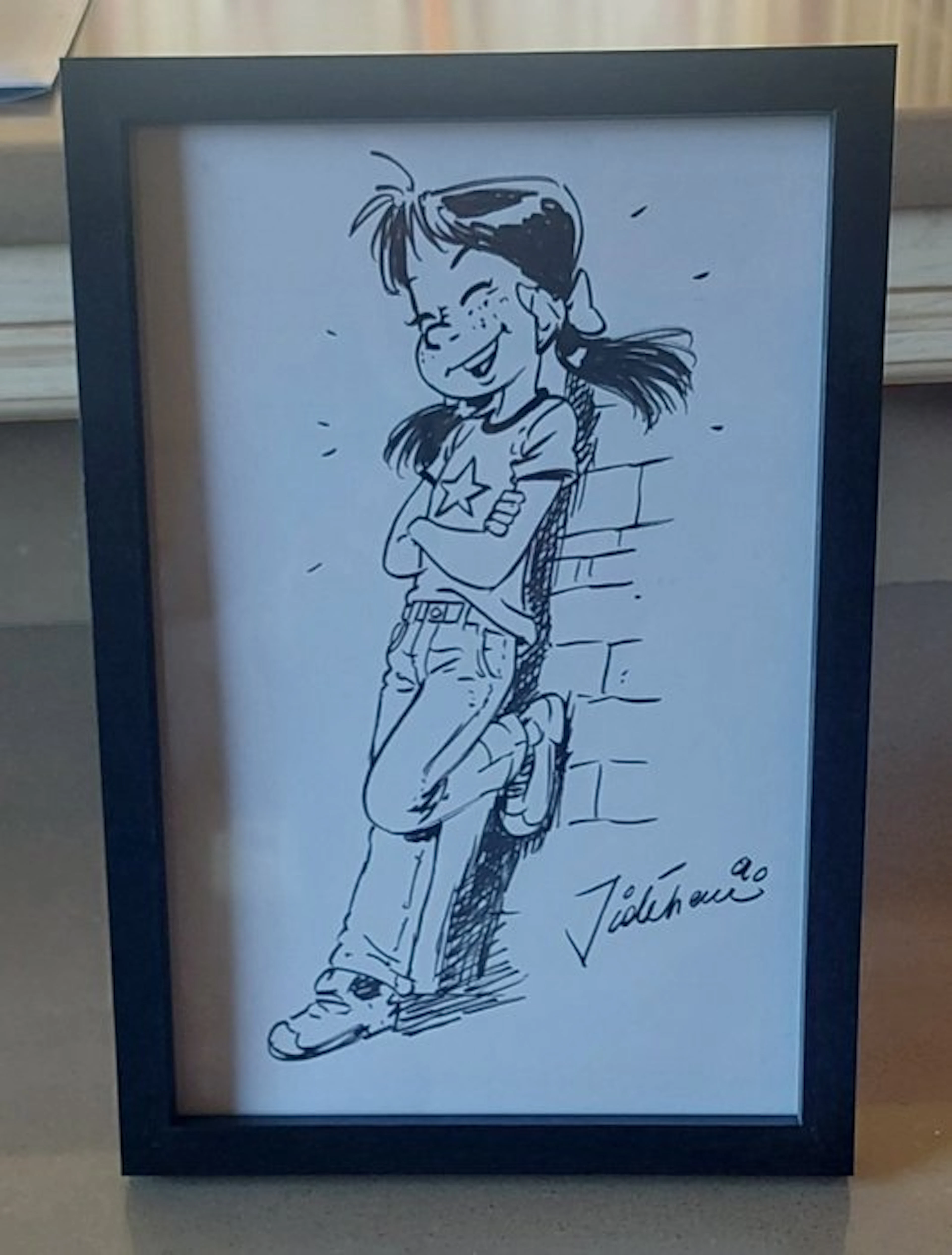 Jidéhem - 1 Original drawing - Sophie - 1990