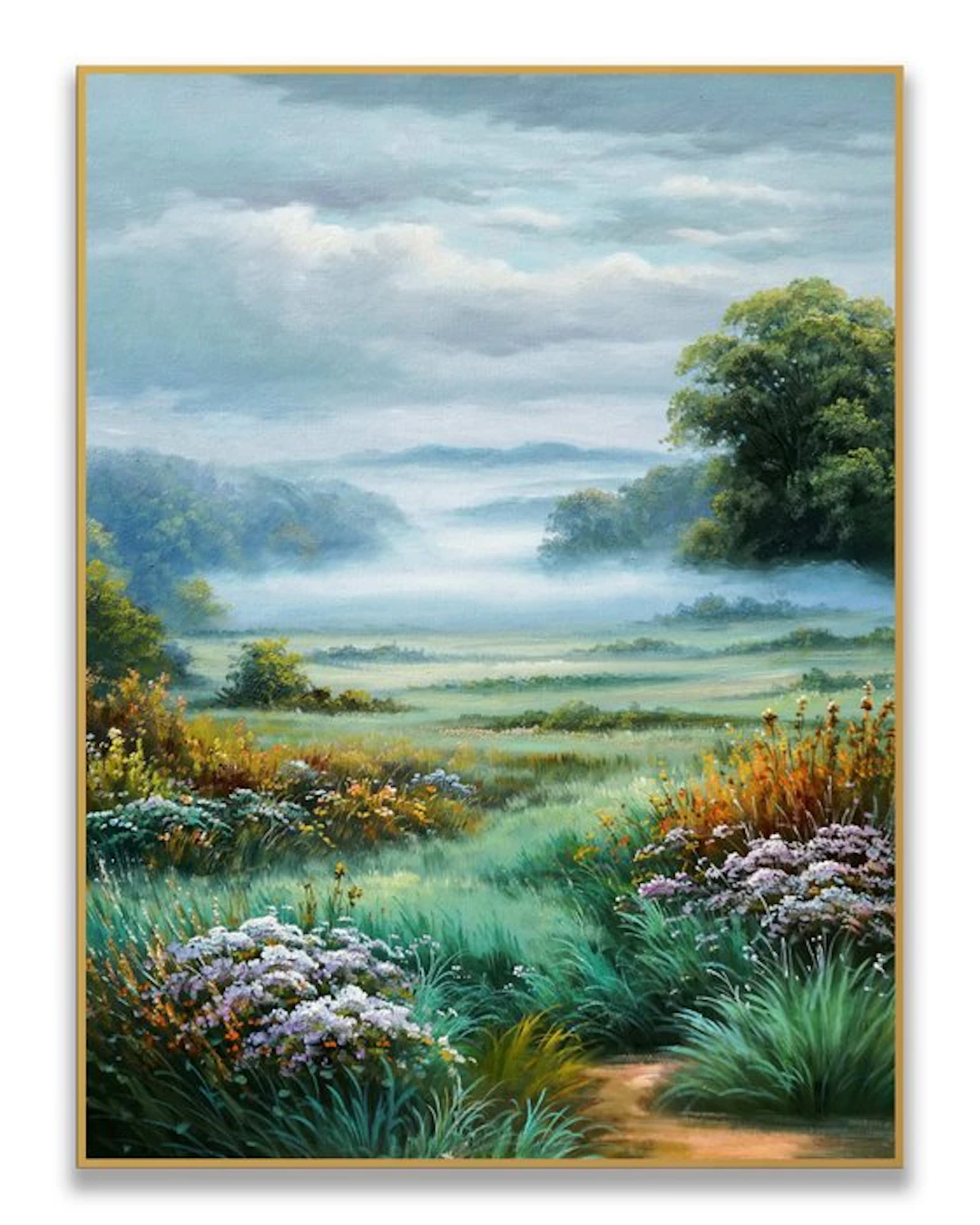 Stefano - Misty Meadow at Dawn