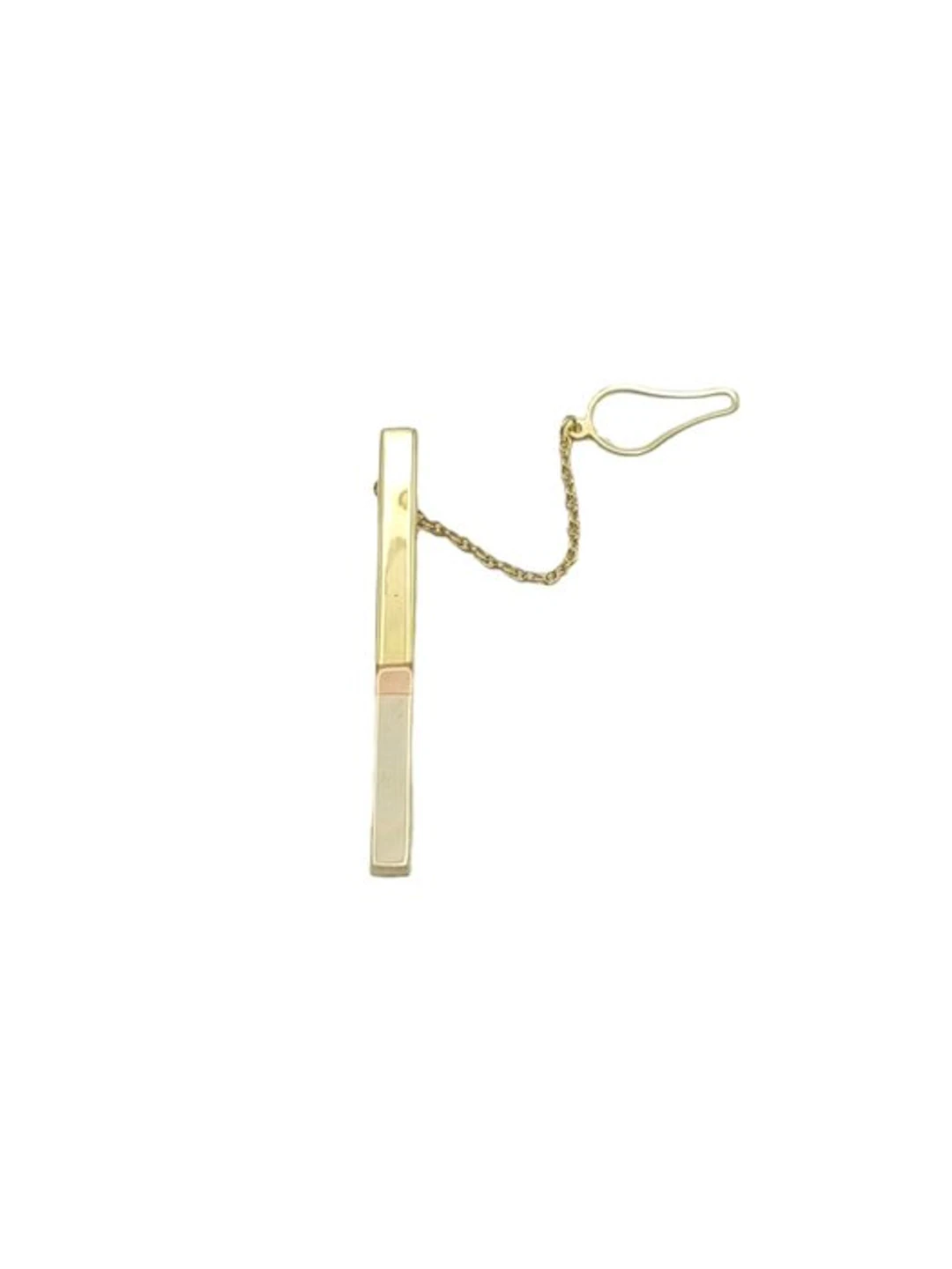 Tie clip - 18 kt. Yellow gold